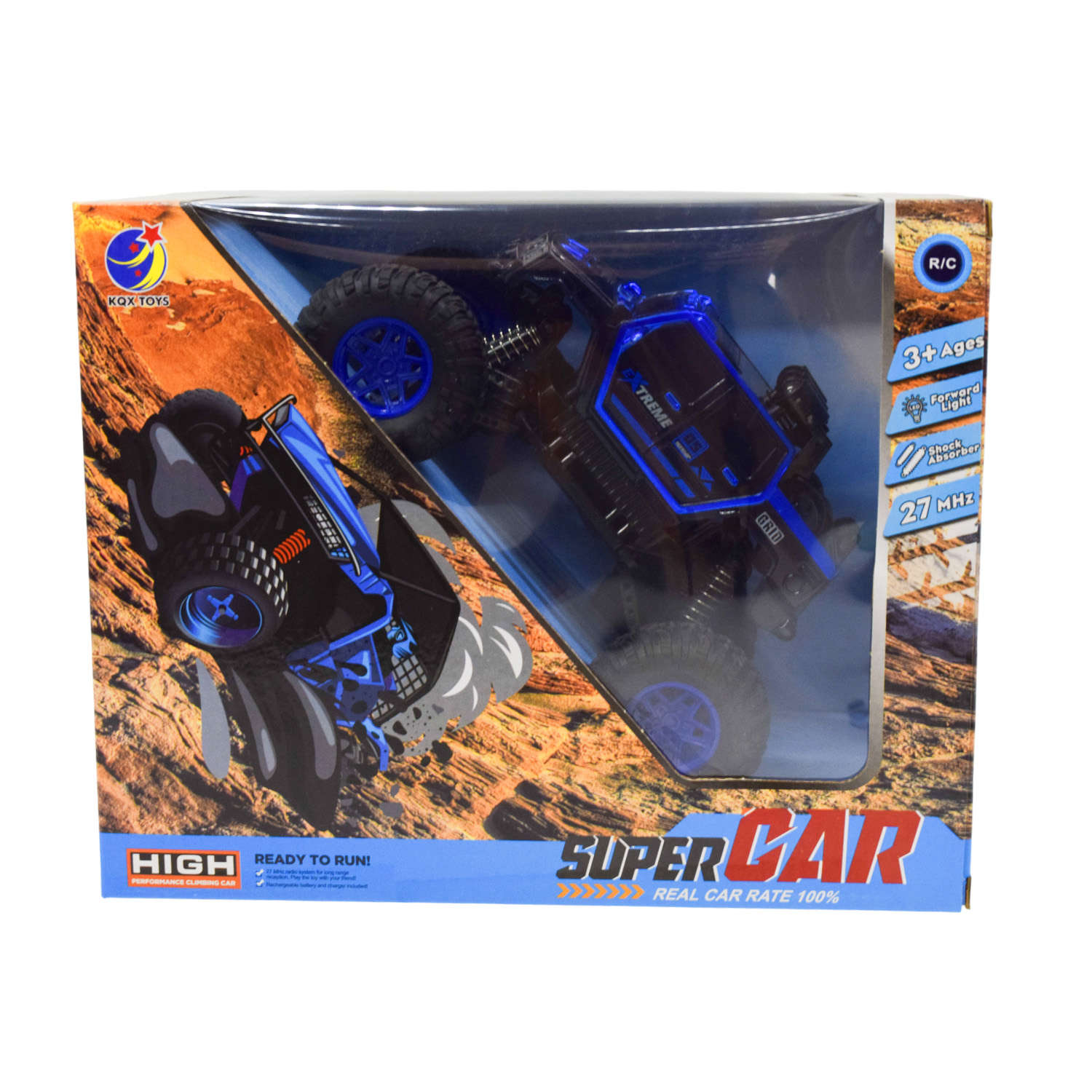 Машина р/к арт. KQX-533A (18шт/2) 4 кольори короб. 26,5*14*21,5см