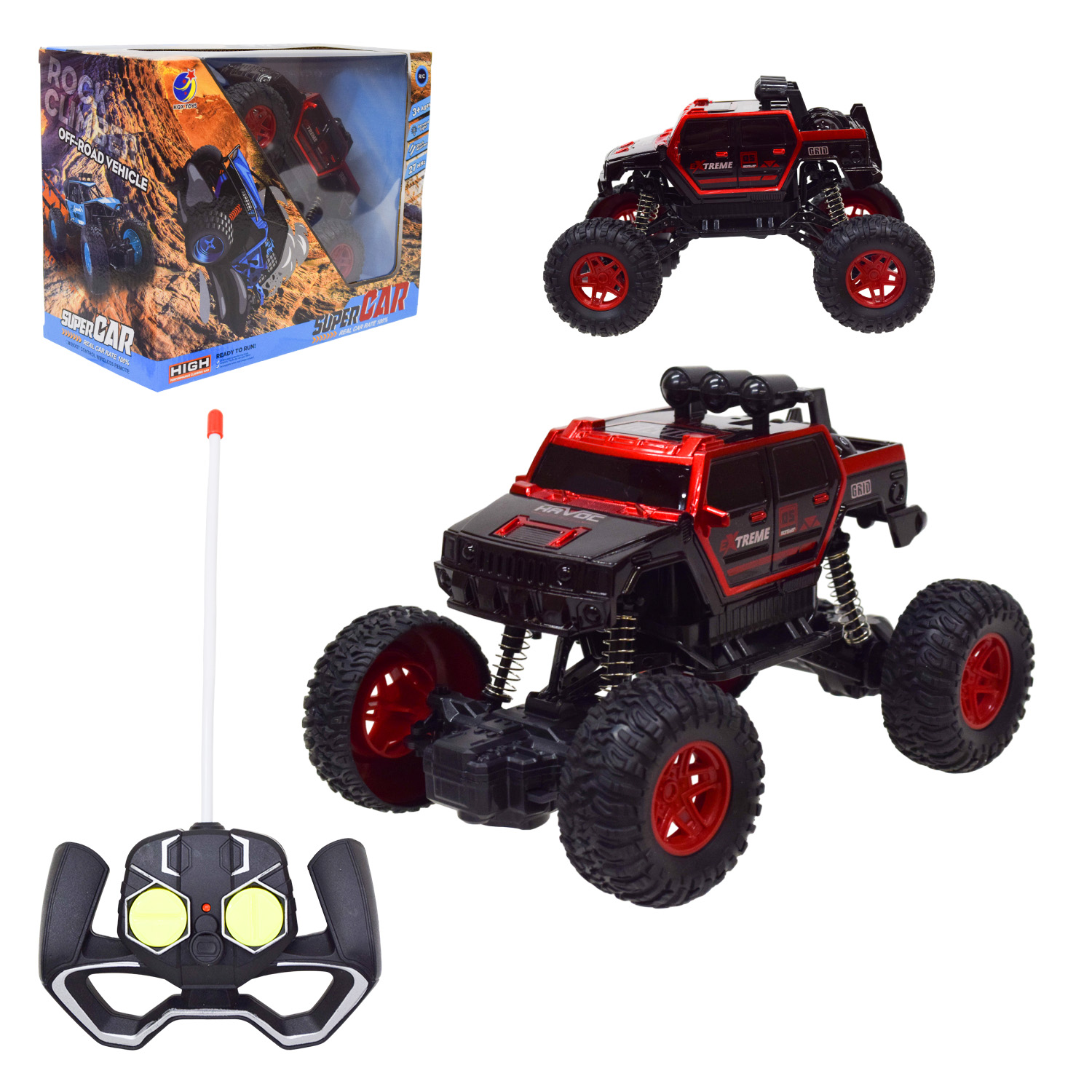 Машина р/к арт. KQX-533A (18шт/2) 4 кольори короб. 26,5*14*21,5см