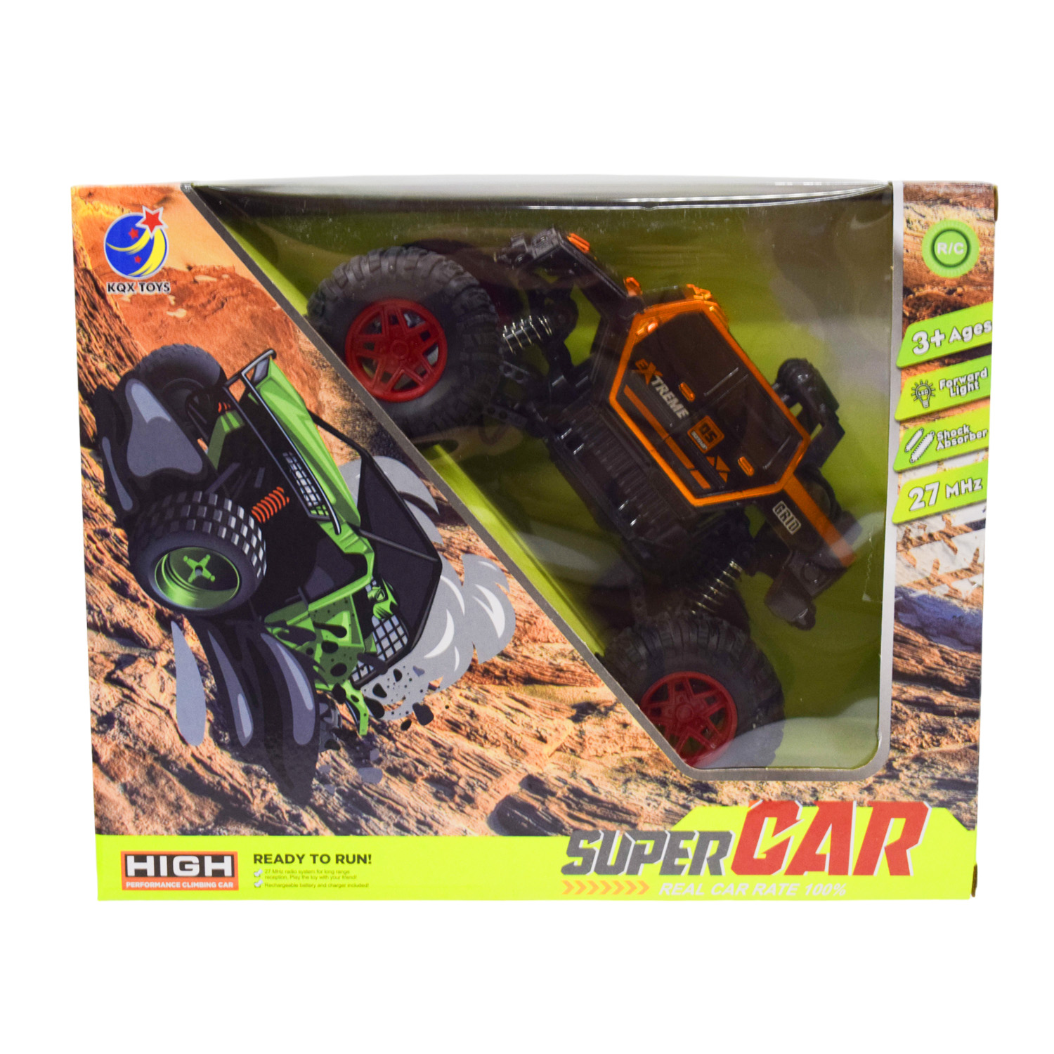 Машина р/к арт. KQX-533A (18шт/2) 4 кольори короб. 26,5*14*21,5см