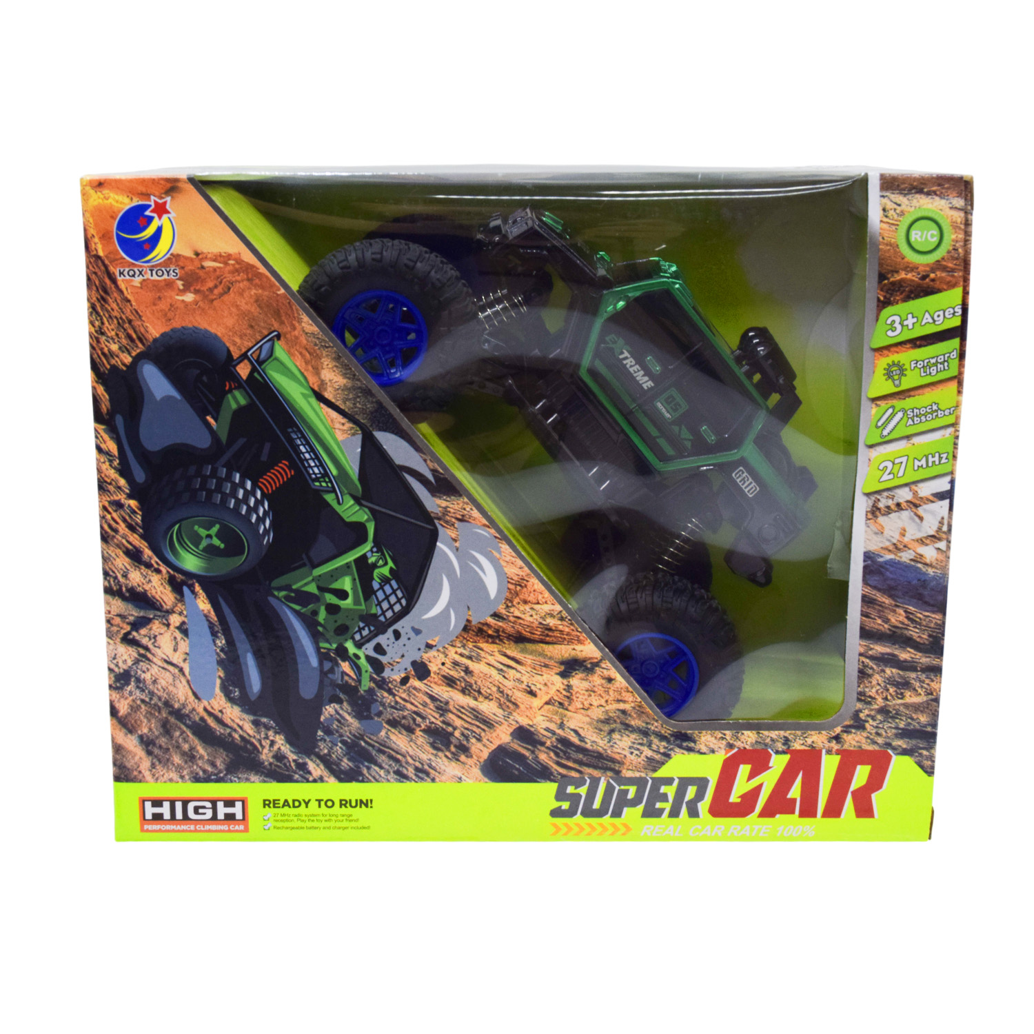 Машина р/к арт. KQX-533A (18шт/2) 4 кольори короб. 26,5*14*21,5см