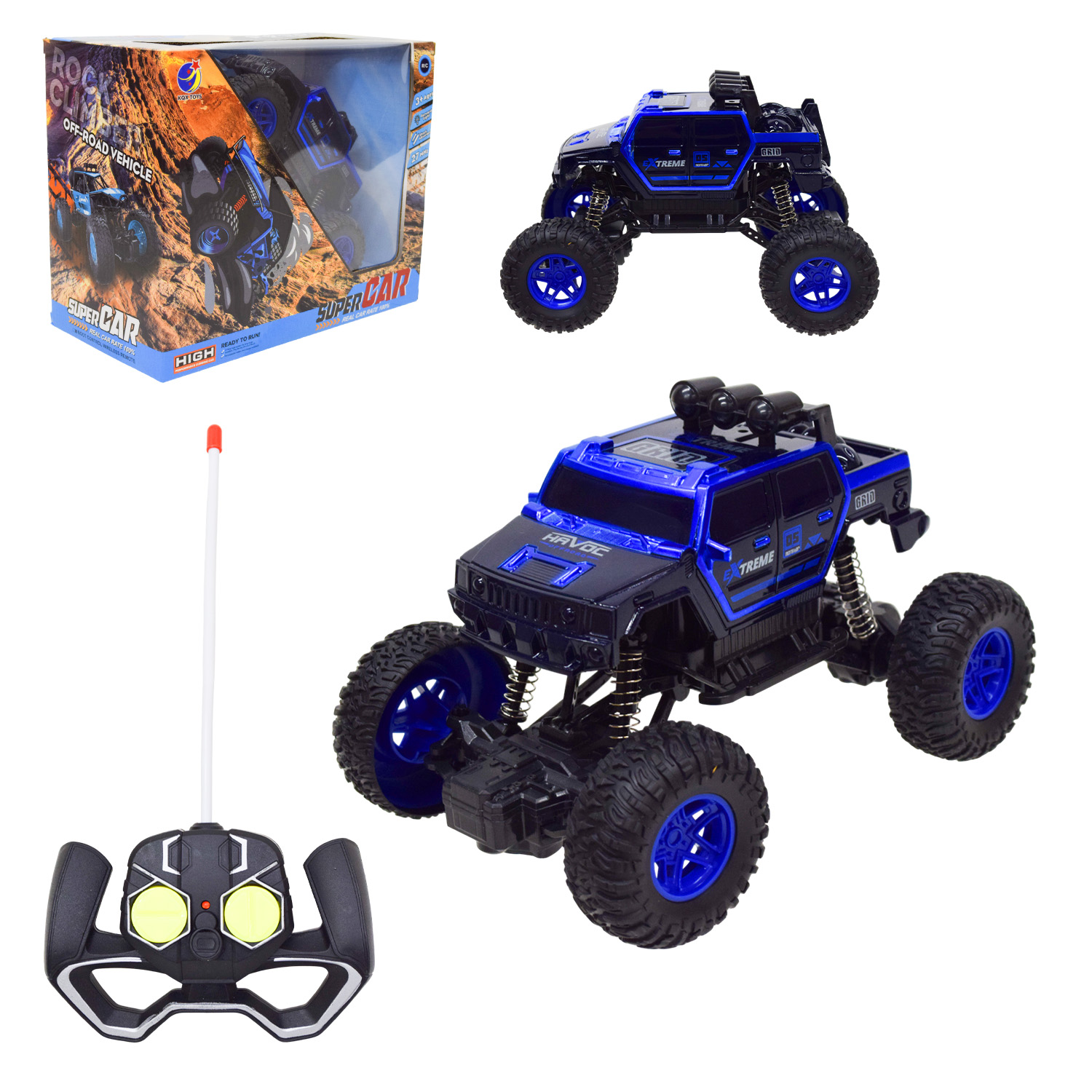 Машина р/к арт. KQX-533A (18шт/2) 4 кольори короб. 26,5*14*21,5см