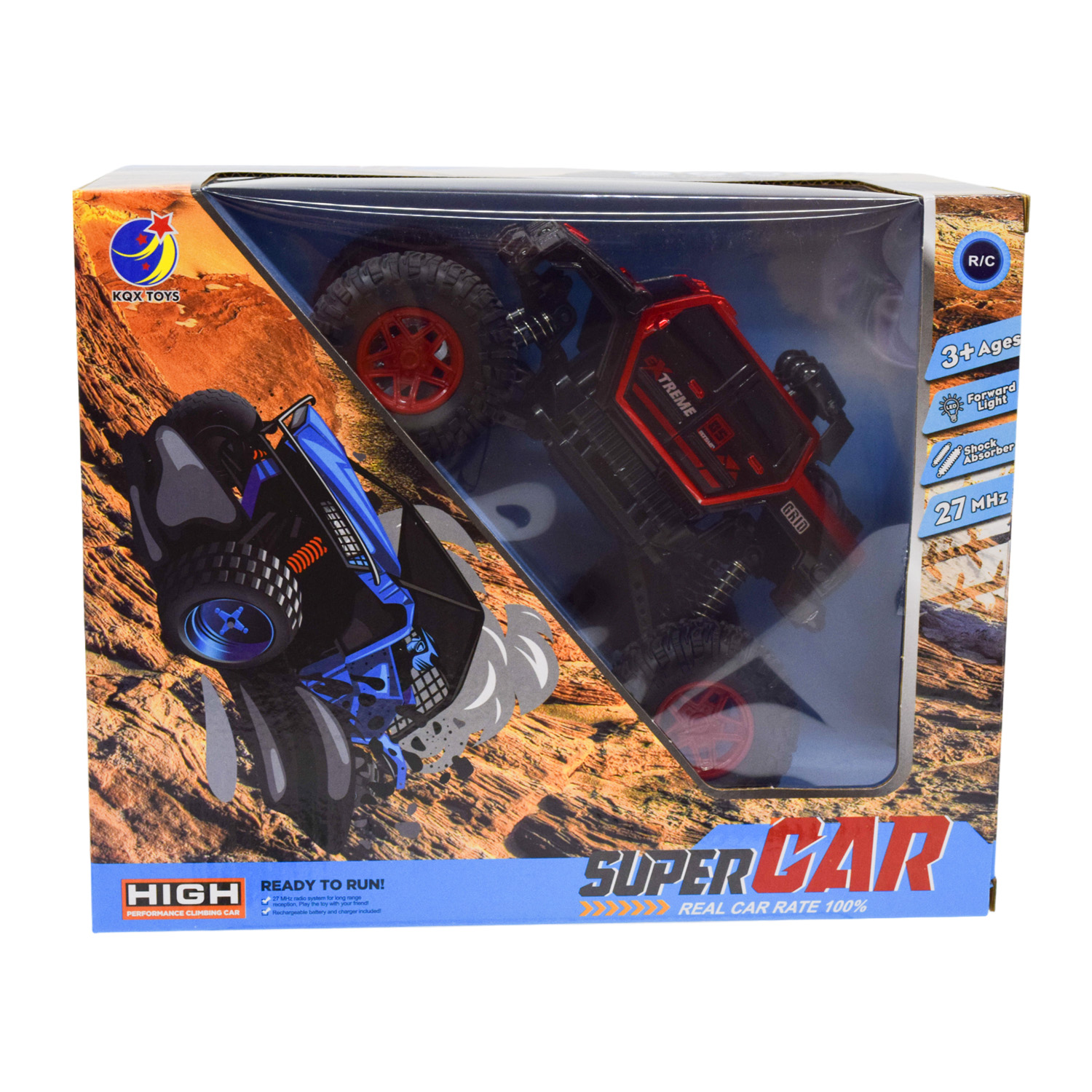 Машина р/к арт. KQX-533A (18шт/2) 4 кольори короб. 26,5*14*21,5см