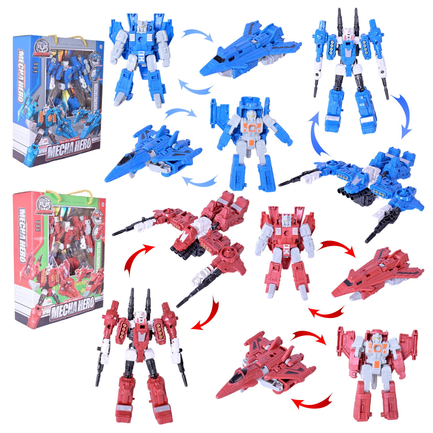 Робот арт. KKR-06 (48шт)   2кольори, короб. 15*7*25см