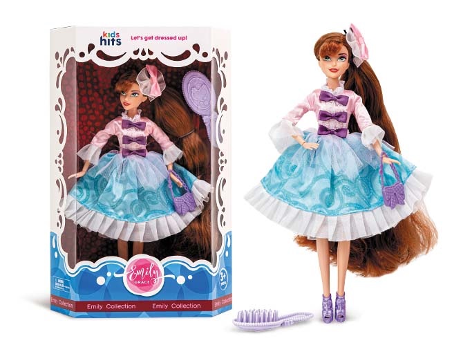 Лялька арт. KH23/003 (24шт) Emily Romantic короб. 23*34.5*6.2 см