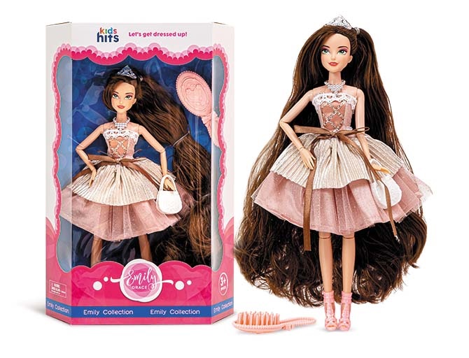 Лялька арт. KH23/008 (24шт) Emily Romantic короб. 23*34.5*6.2 см