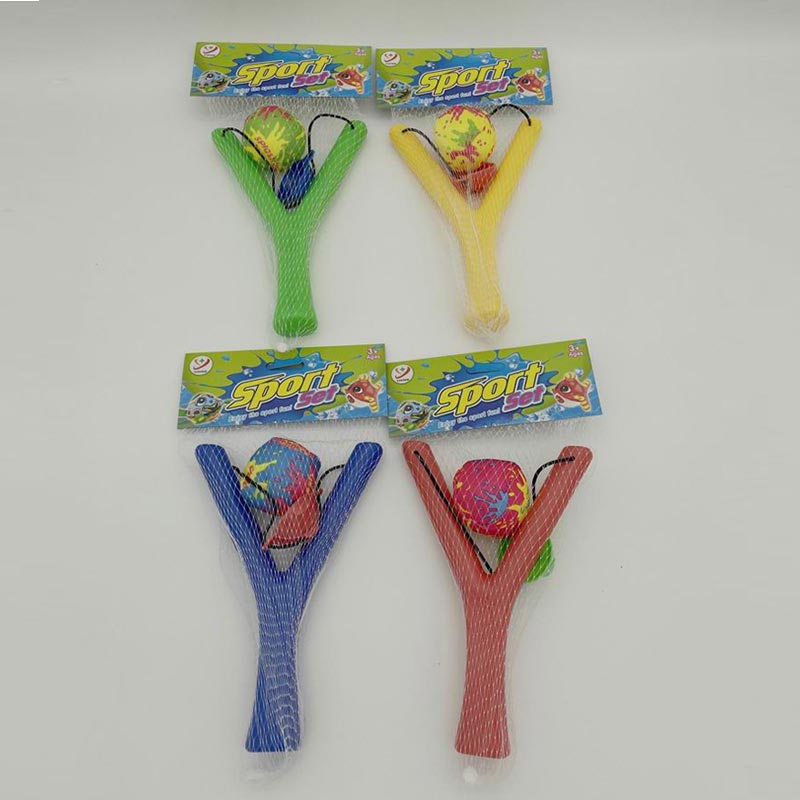 Рогатка арт. YX1121 (384шт/3) з м'ячиком, 4 кольори у сітці