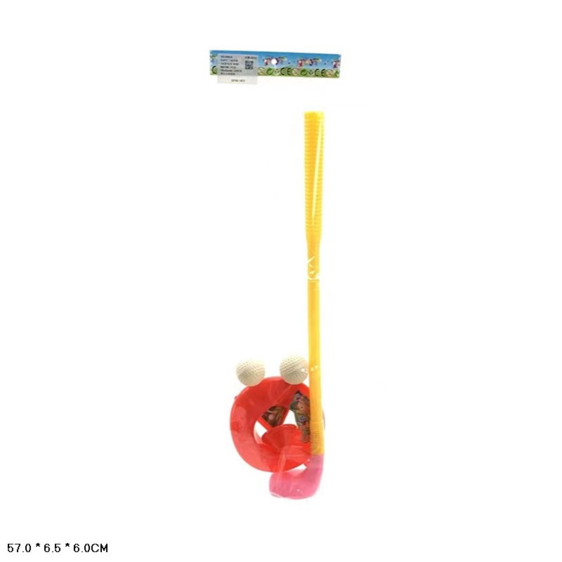 Гольф арт. 666-6 (198шт/2) ключка,2 м'ячика пакет.