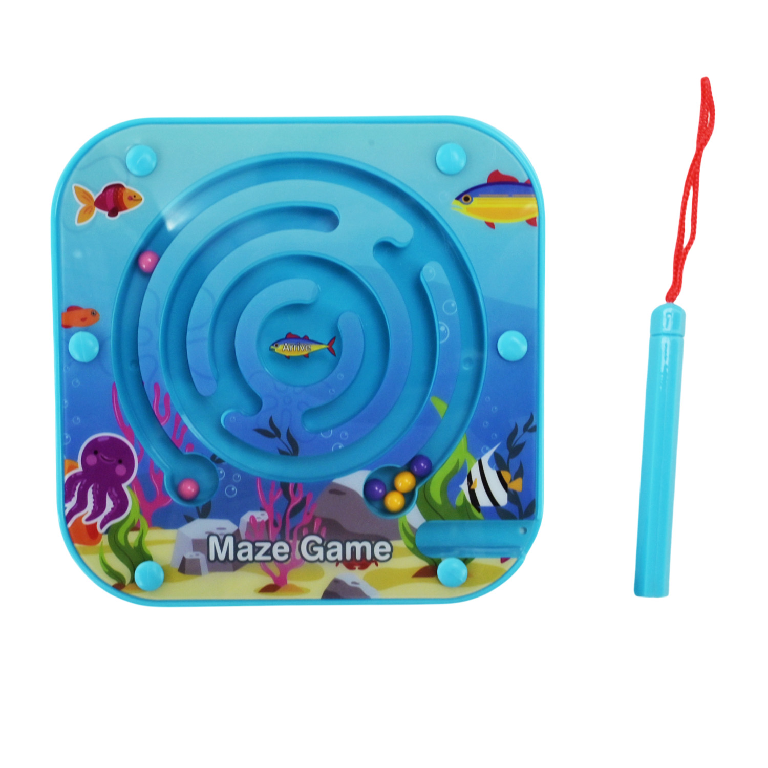 Лабіринт арт. 1568-14C(288шт/2) 2 кольори мікс, короб.13,5*13,2*1,7см