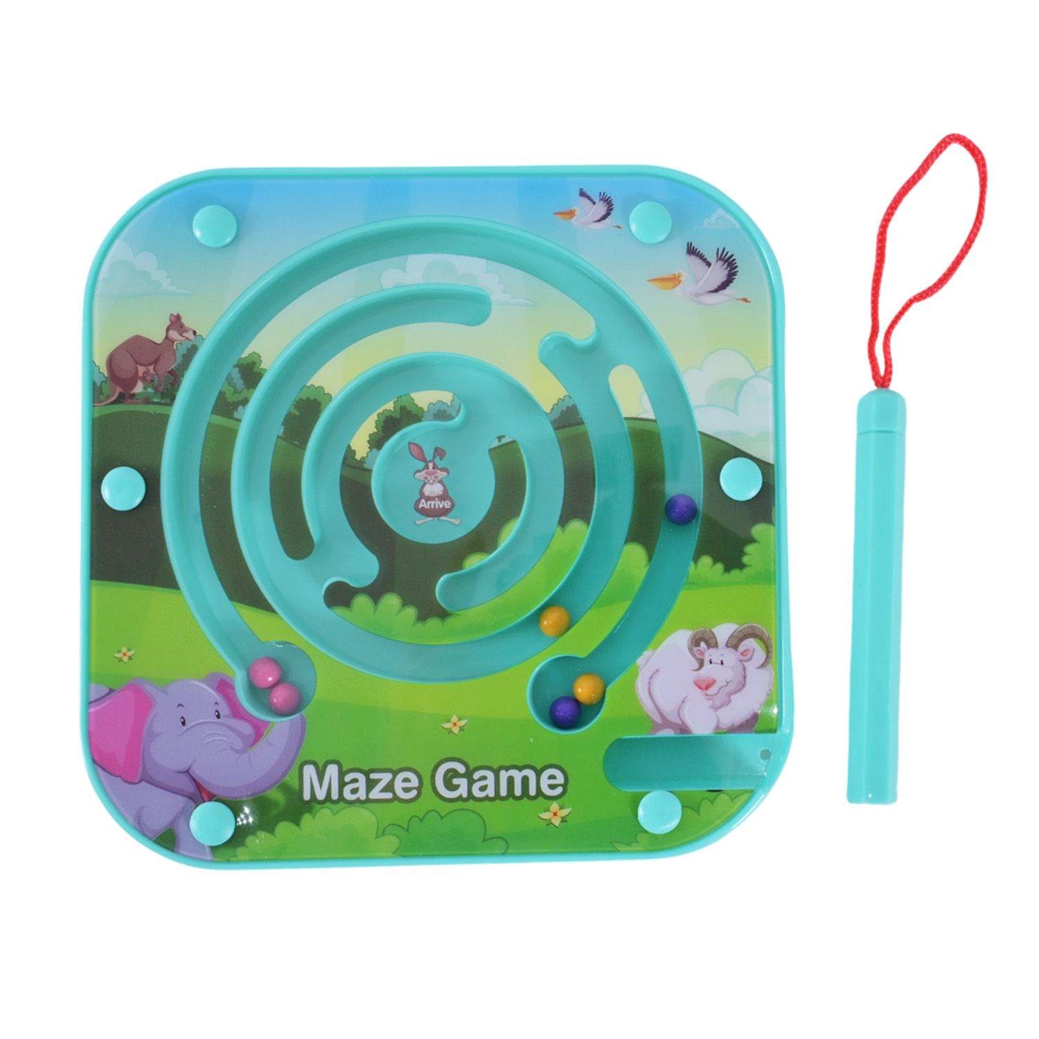 Лабіринт арт. 1568-14C(288шт/2) 2 кольори мікс, короб.13,5*13,2*1,7см