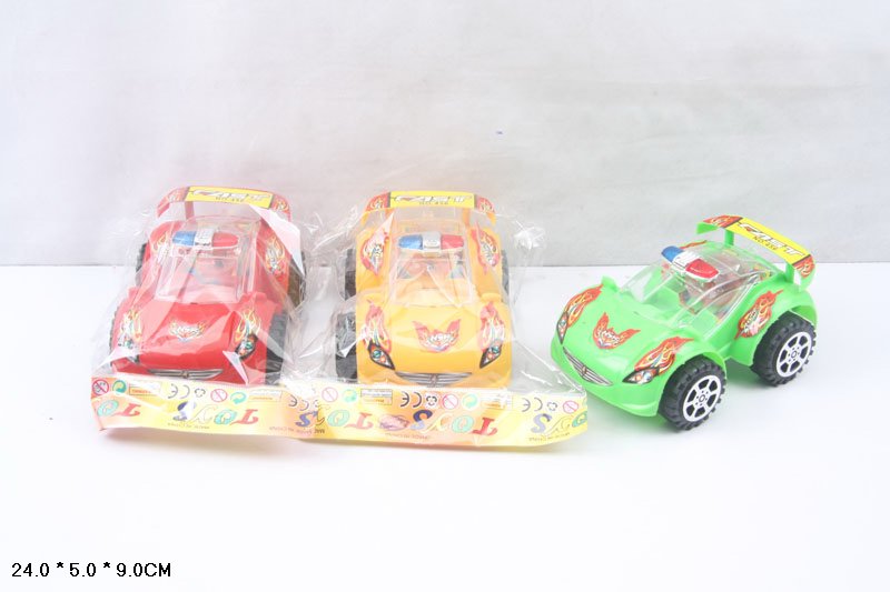 Заводна машинка арт. 456 (360шт/2) 3 кольори мікс, пакет. 24*5*5см