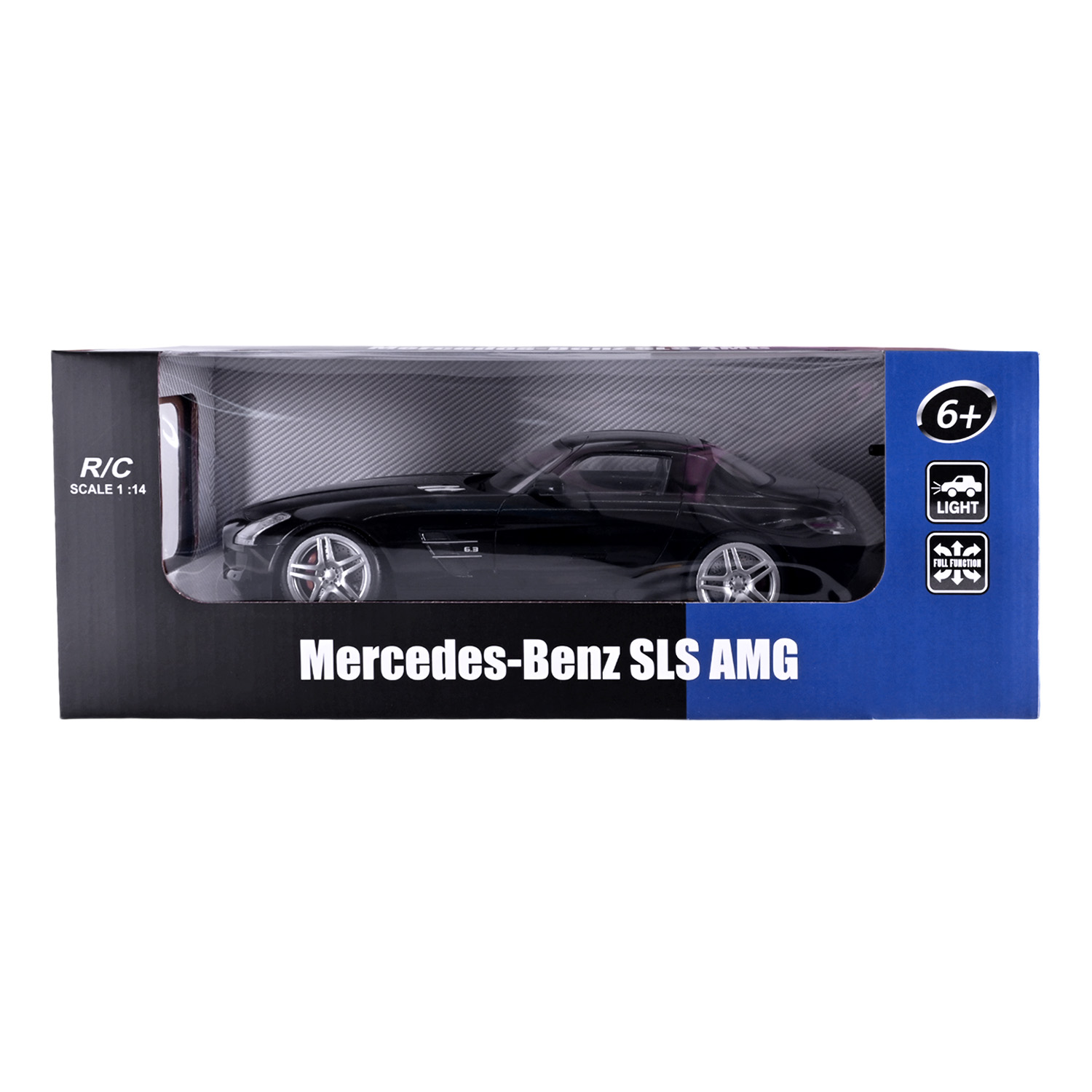Машина р/к арт. 2024 (12шт) акум., Mercedes-Benz SLS, короб. 34*15*9см