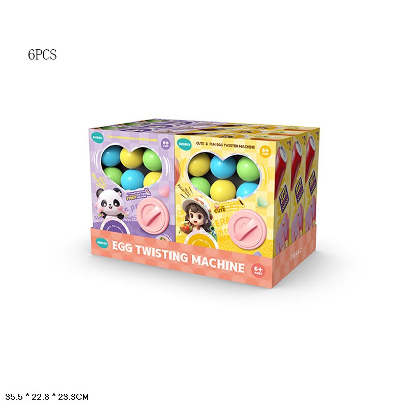 Скринька сюрпризів арт. K34 (54шт/3)2 види мікс,6 таємничих сюрпризів, р-р 18*7*26 см, 6 шт бокс короб. 35,5*22,8*23,3 см.