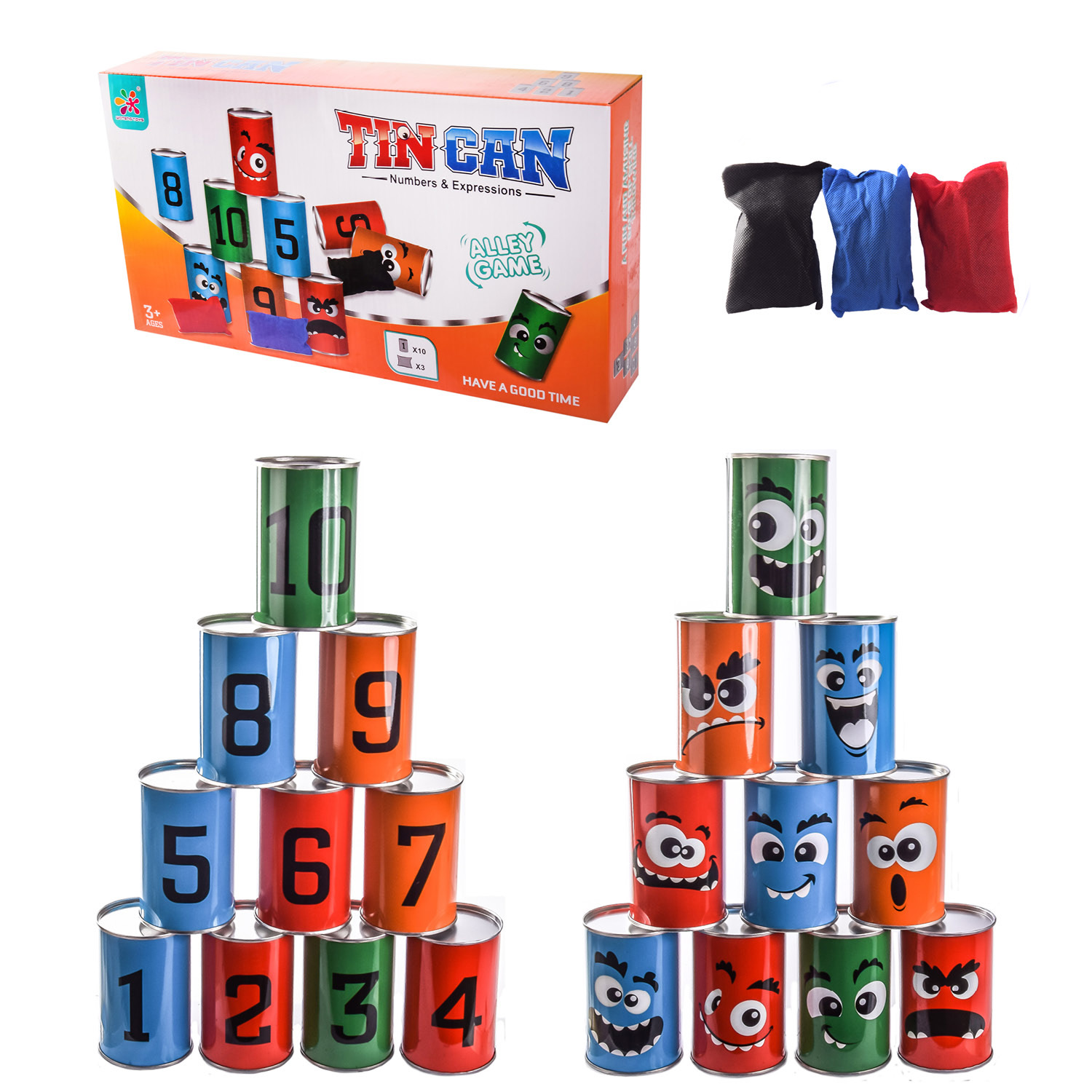 Банки арт. WT6635 (24 шт)6 банок 10 см, 3 мішечка 11*6 см короб. 38*21*7 см