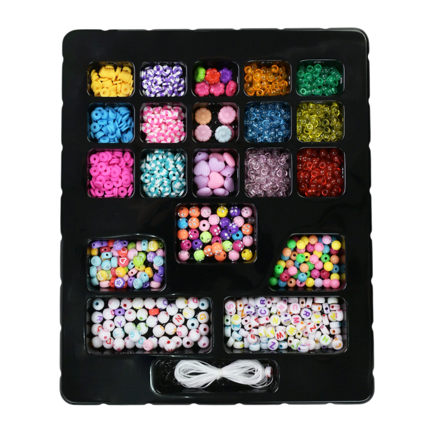 Бісер арт. 338-1121/338-1122 (144шт/2) бісер, намистини,короб. 20*3*24см