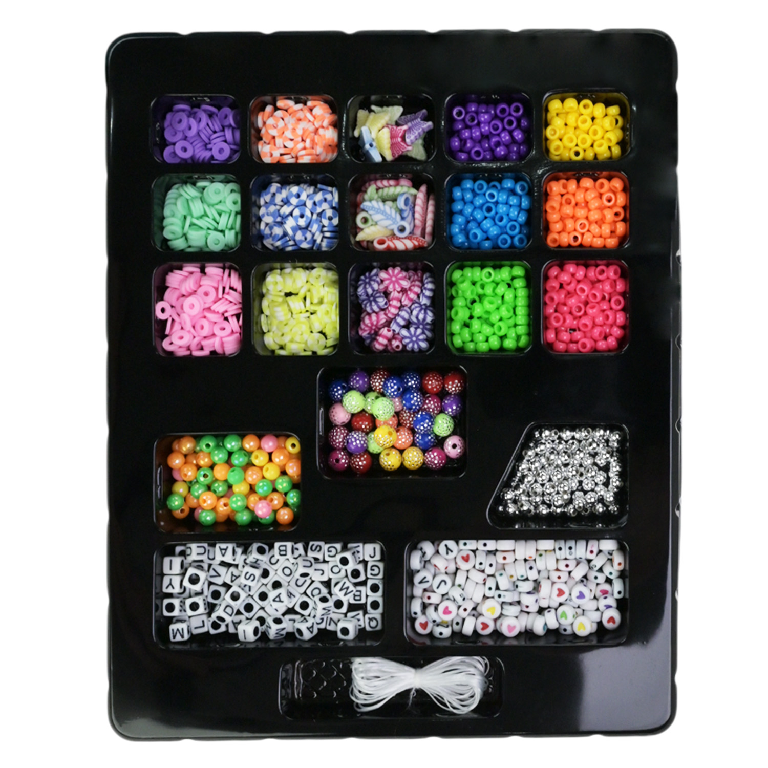 Бісер арт. 338-1121/338-1122 (144шт/2) бісер, намистини,короб. 20*3*24см