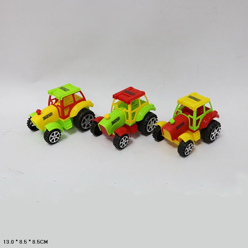 Заводний трактор арт. 557 (360шт/2) 3 кольори мікс, пакет 13*8,5*8,5 см