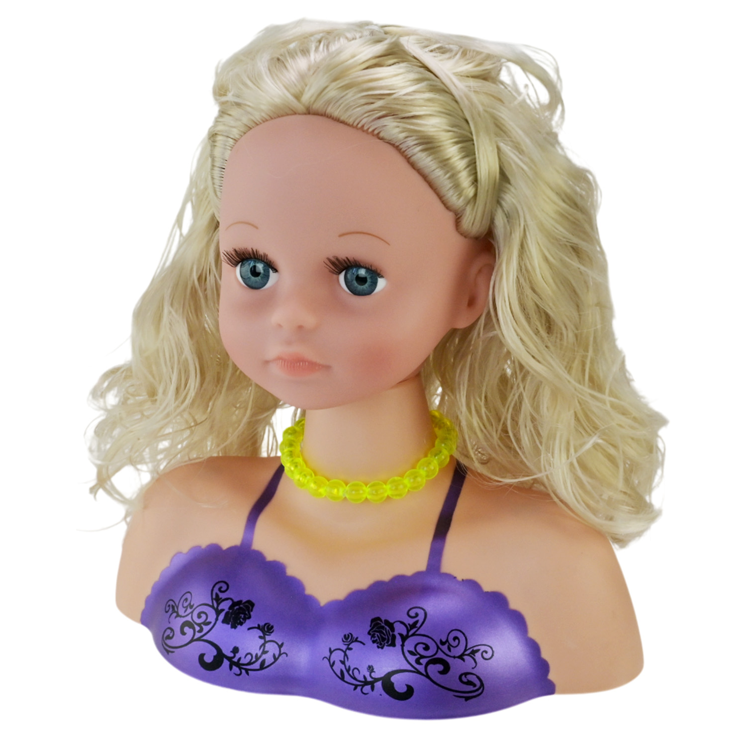 Голова для зачісок арт. MY771-1/2/3 (36шт/2) мікс 3 види, аксесуари для зачісок та макіяжу короб. 26*14*28см