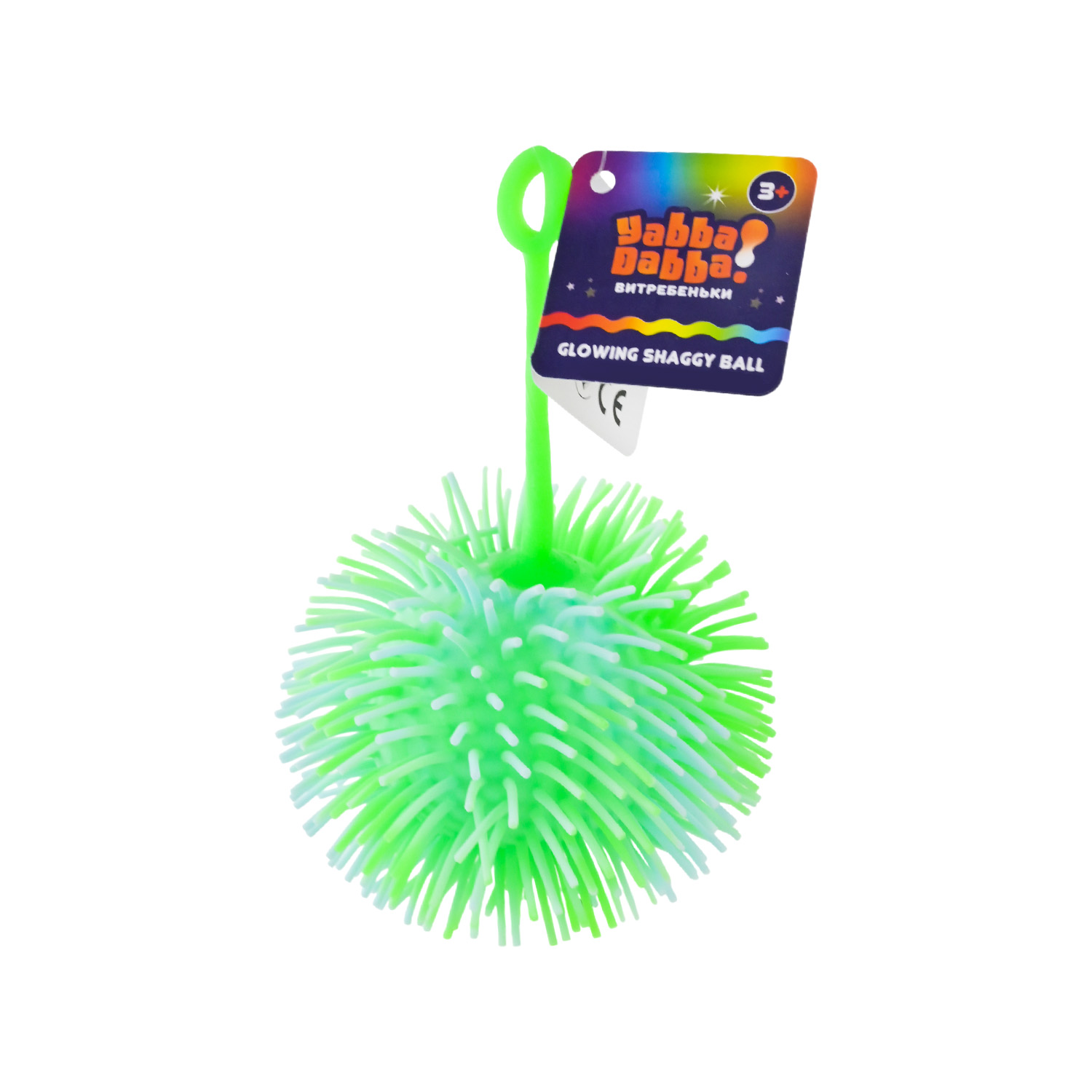 Антистрес YabbaDabba арт. YD2543 (144шт) 12см зі світлом 4 кольори 12шт дисплей бокс 24х16х19 см