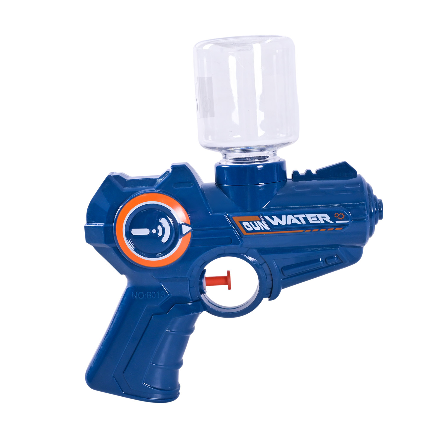 Водний пістолет арт. 8013A (216шт/2) 15 см з пляшкою 18дисл. по12 шт у дісплеї 4 кольори, р-р 16*4*18 см, у дисплеї 32*32*15 см