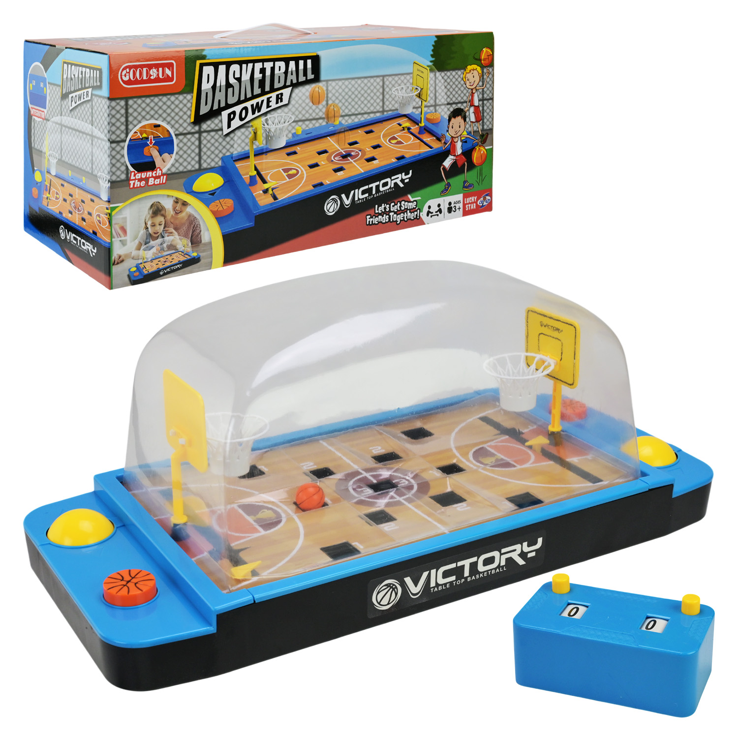 Іграшка баскетбол настільний арт. 8918 (16шт) у коробці 20*45,5*21 см