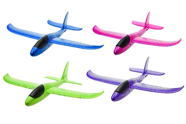Іграшка літачок-запускалка арт. FL1948 (120шт) 4 в асорт., 48 см, у пакеті 49*16*3 см