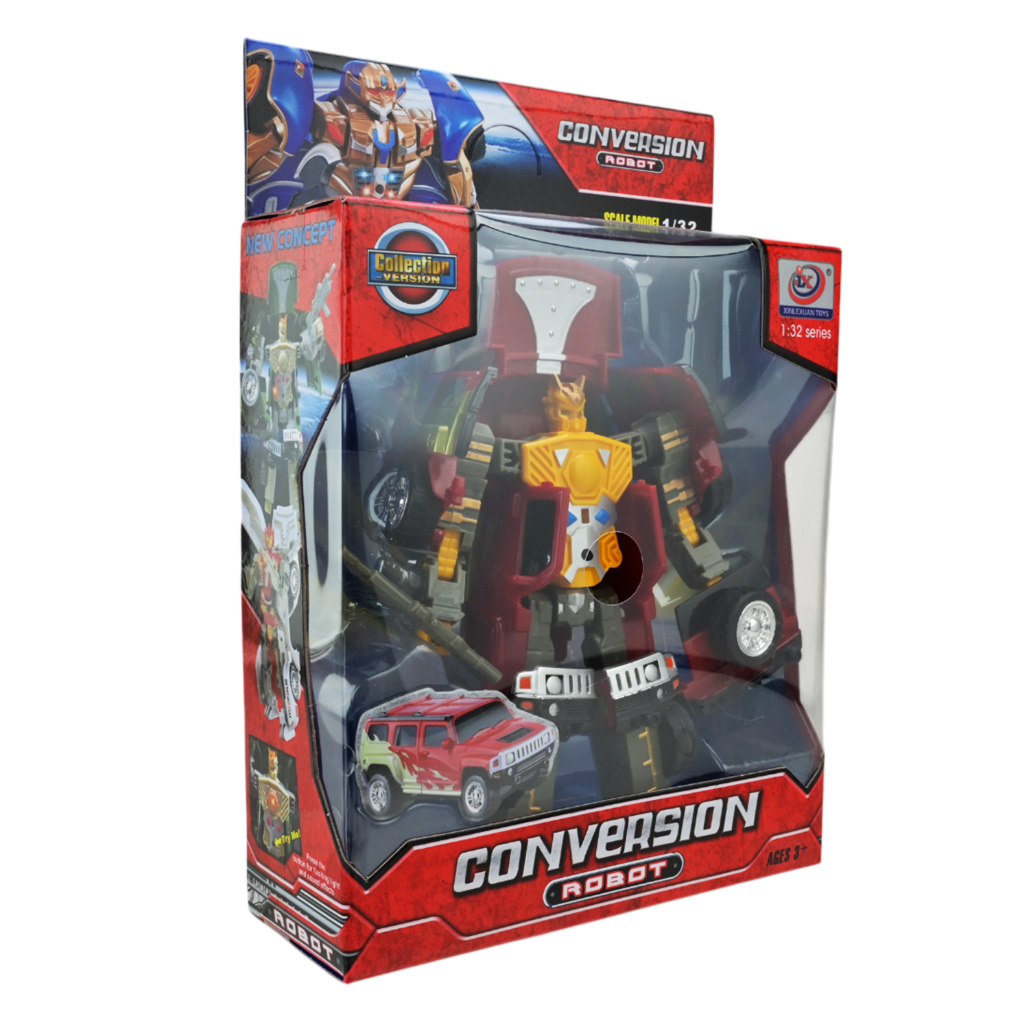 Трансформер арт.998-1 (60шт/2) 2 види,короб 26*18,5*7см