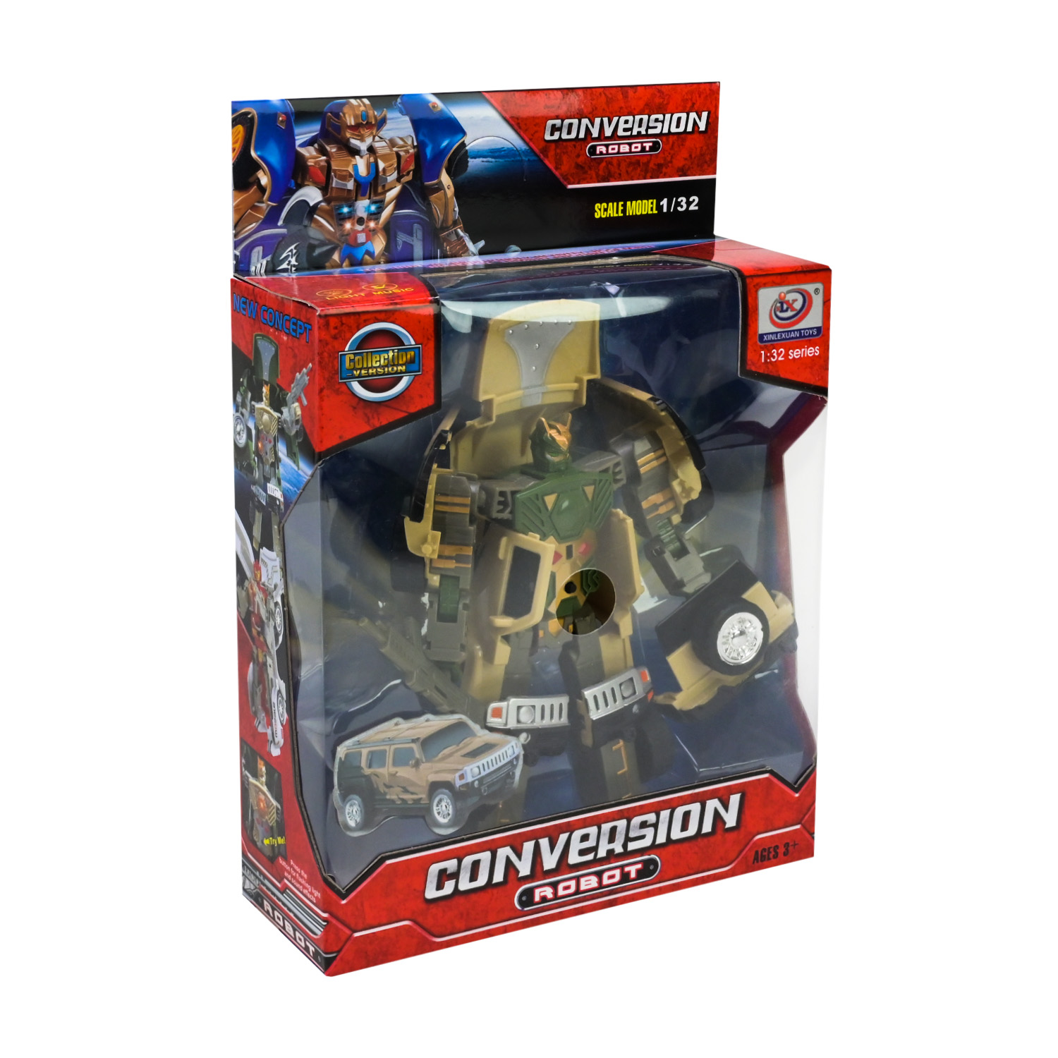 Трансформер арт.998-2 (60шт/2) 2 види,короб 26*18,5*7см