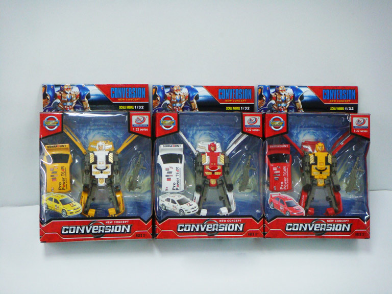 Трансформер арт.998-3 (60шт/2) 3 види,короб 26*18,5*7см