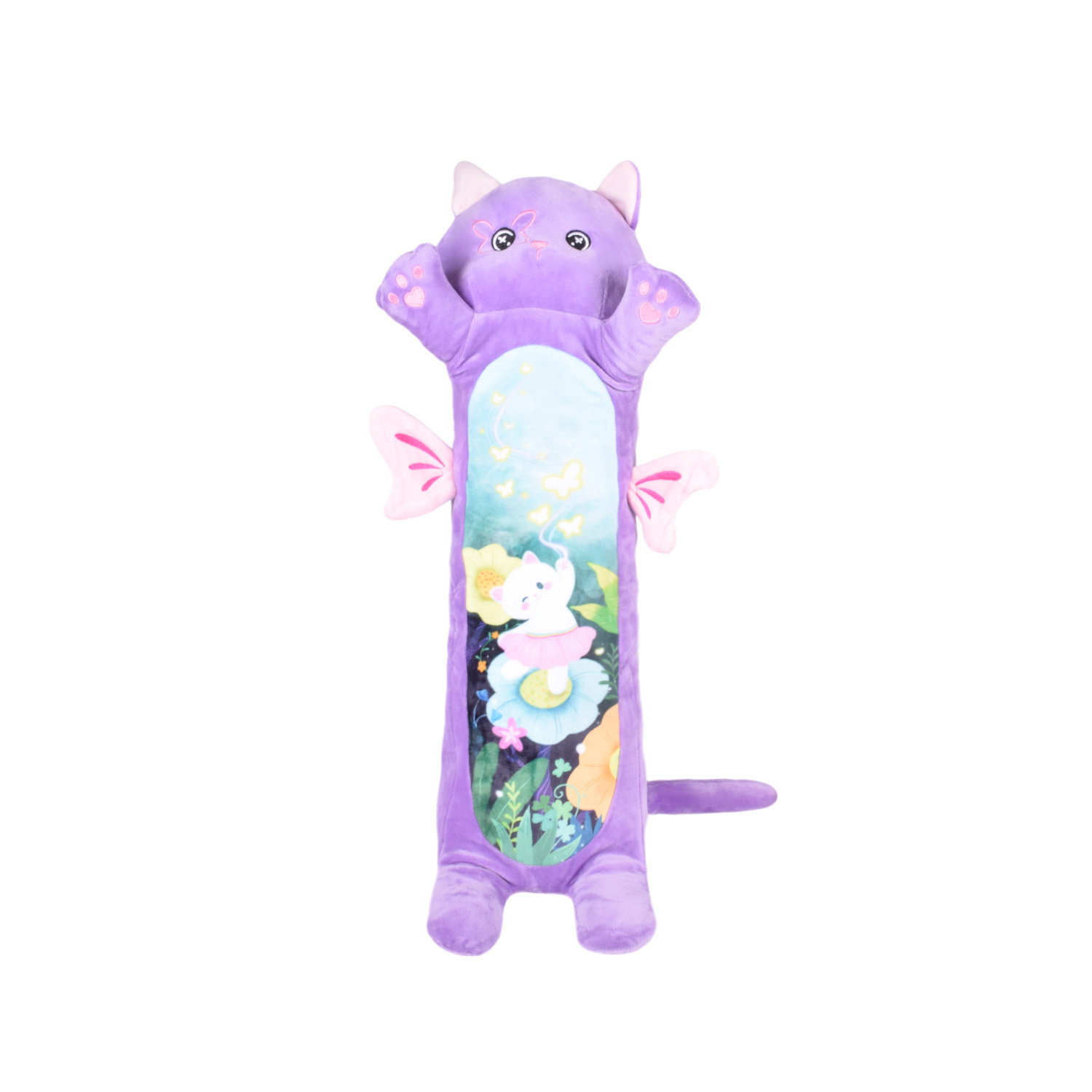 М'яка іграшка арт. HKF2201 (40шт) кіт батон 2 кольори 60 см