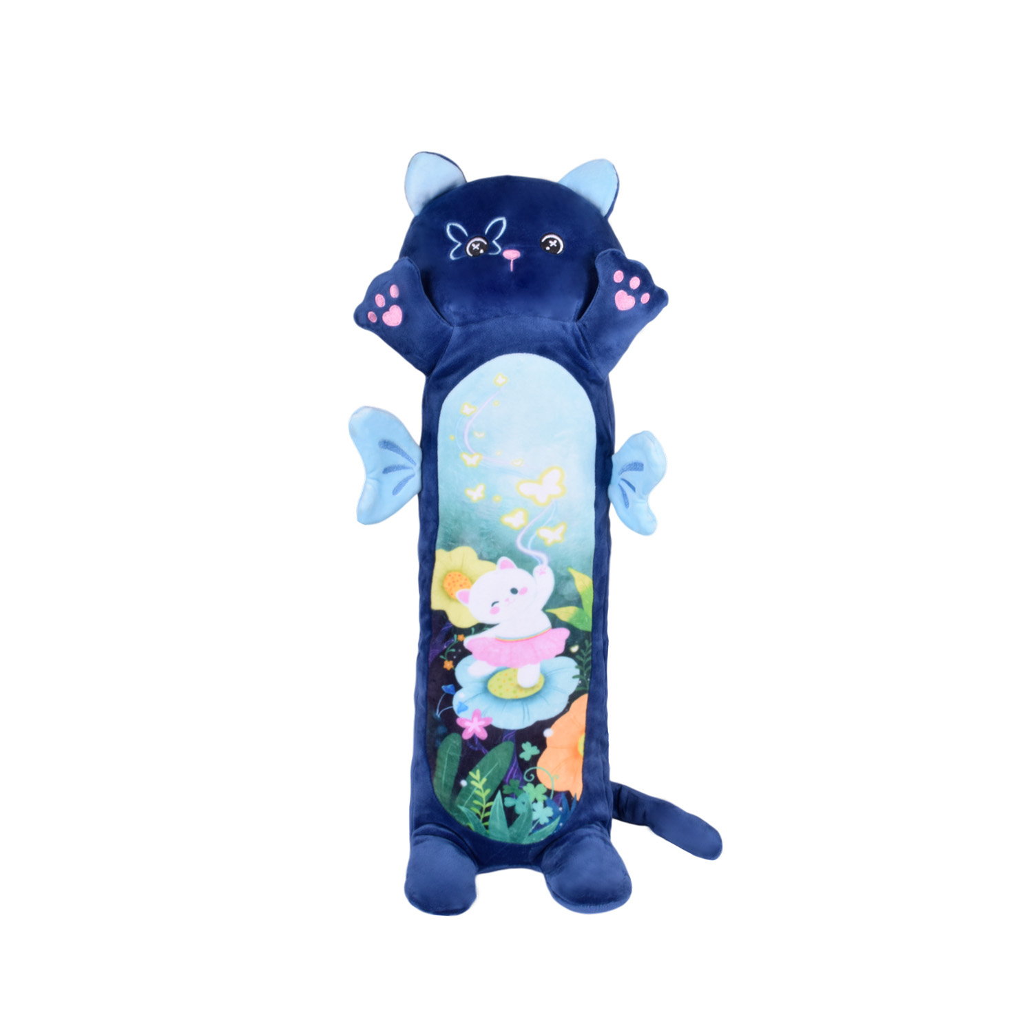 М'яка іграшка арт. HKF2201 (40шт) кіт батон 2 кольори 60 см