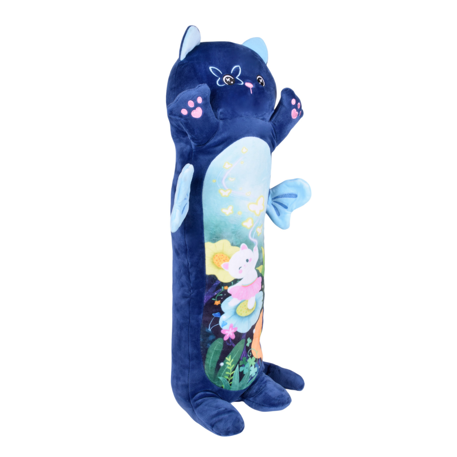 М'яка іграшка арт. HKF2202 (20шт) кіт батон 2 кольори 80 см