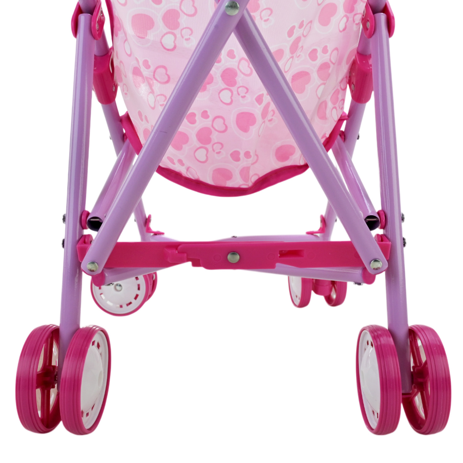 Коляска-тростина арт. 9302W (LM-20M) (24шт/2)метал.складна,8 коліс,поворот.колеса,у пакеті 71*17,5 см