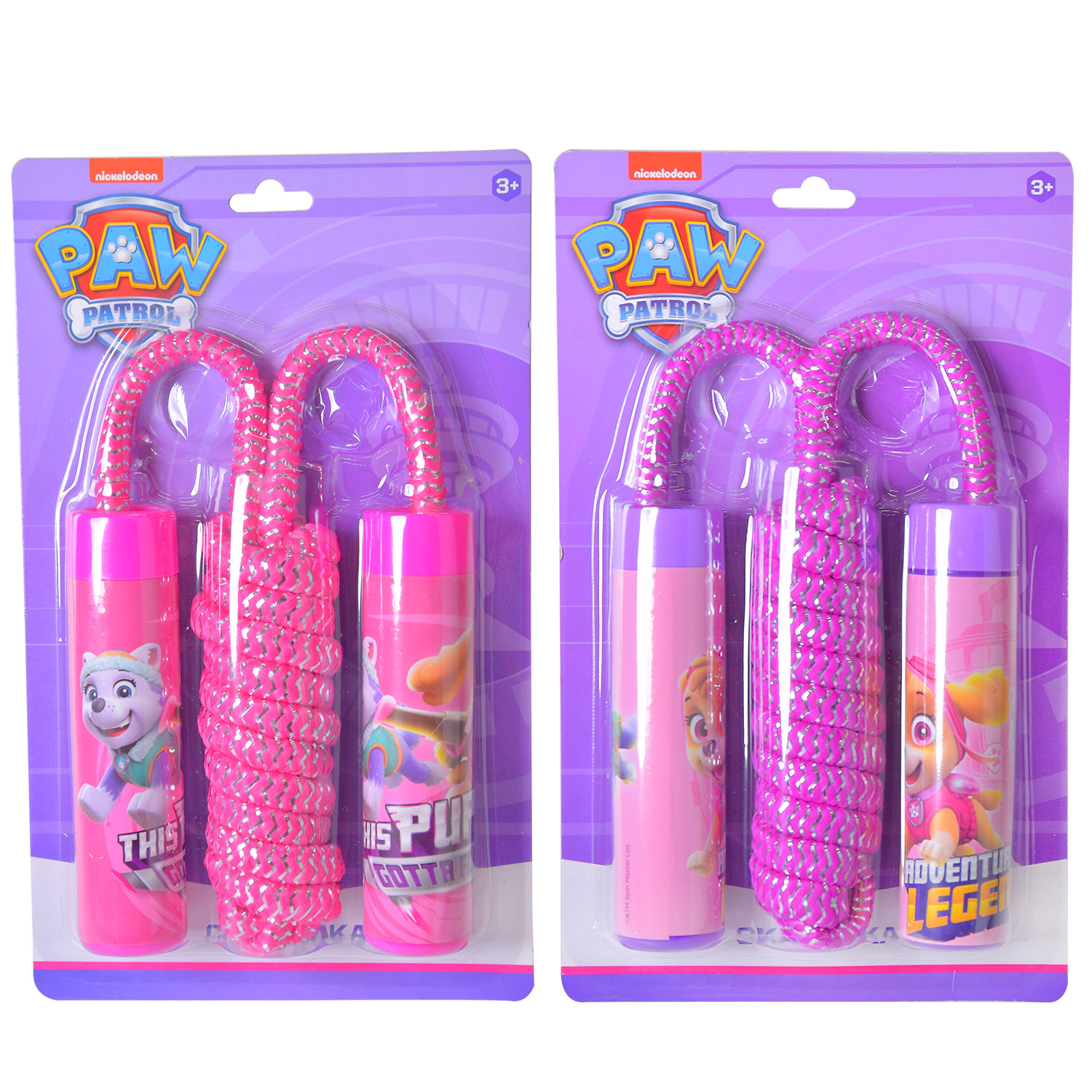 Скакалка арт. LS1020 (144шт/2)  Щенячий патруль, довжина 2,2 м,  планш.