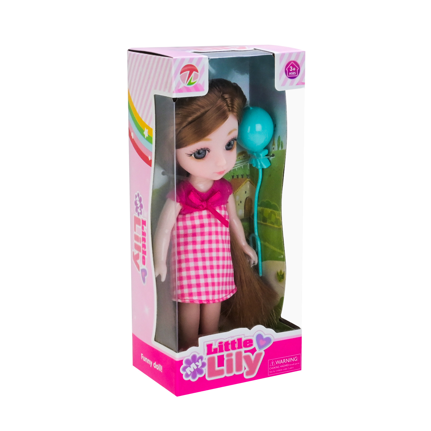 Лялька мал. арт. 69022 (192шт/2) мікс 3 вида короб. 18*8*5,5 см, р-рляльки 16 см