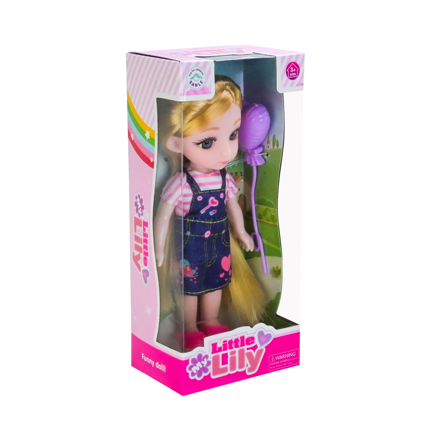 Лялька мал. арт. 69022 (192шт/2) мікс 3 вида короб. 18*8*5,5 см, р-рляльки 16 см