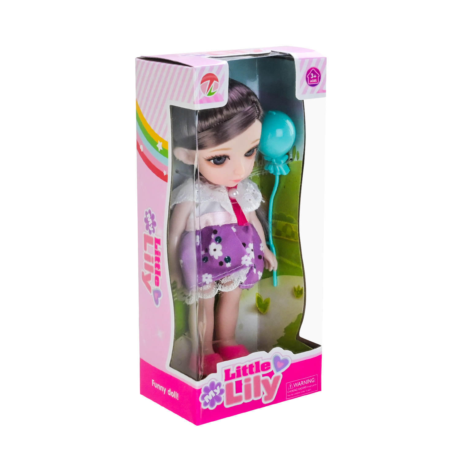 Лялька мал. арт. 69022 (192шт/2) мікс 3 вида короб. 18*8*5,5 см, р-рляльки 16 см