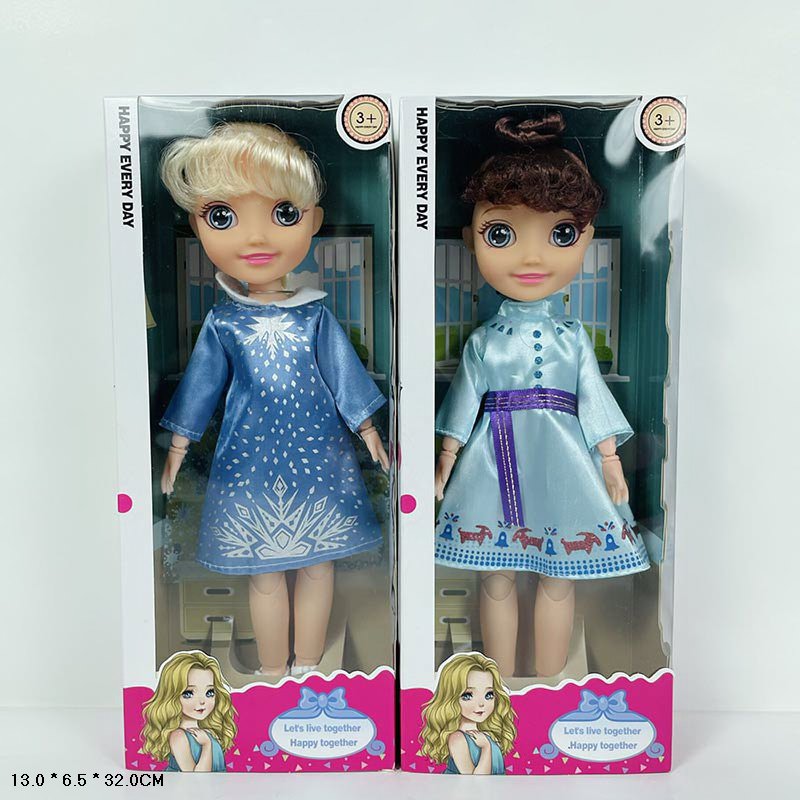 Лялька муз арт. 202112A3-2 (96шт/2)батар. мікс 2 вида, співає, шарніри короб. 13*6,5*32см