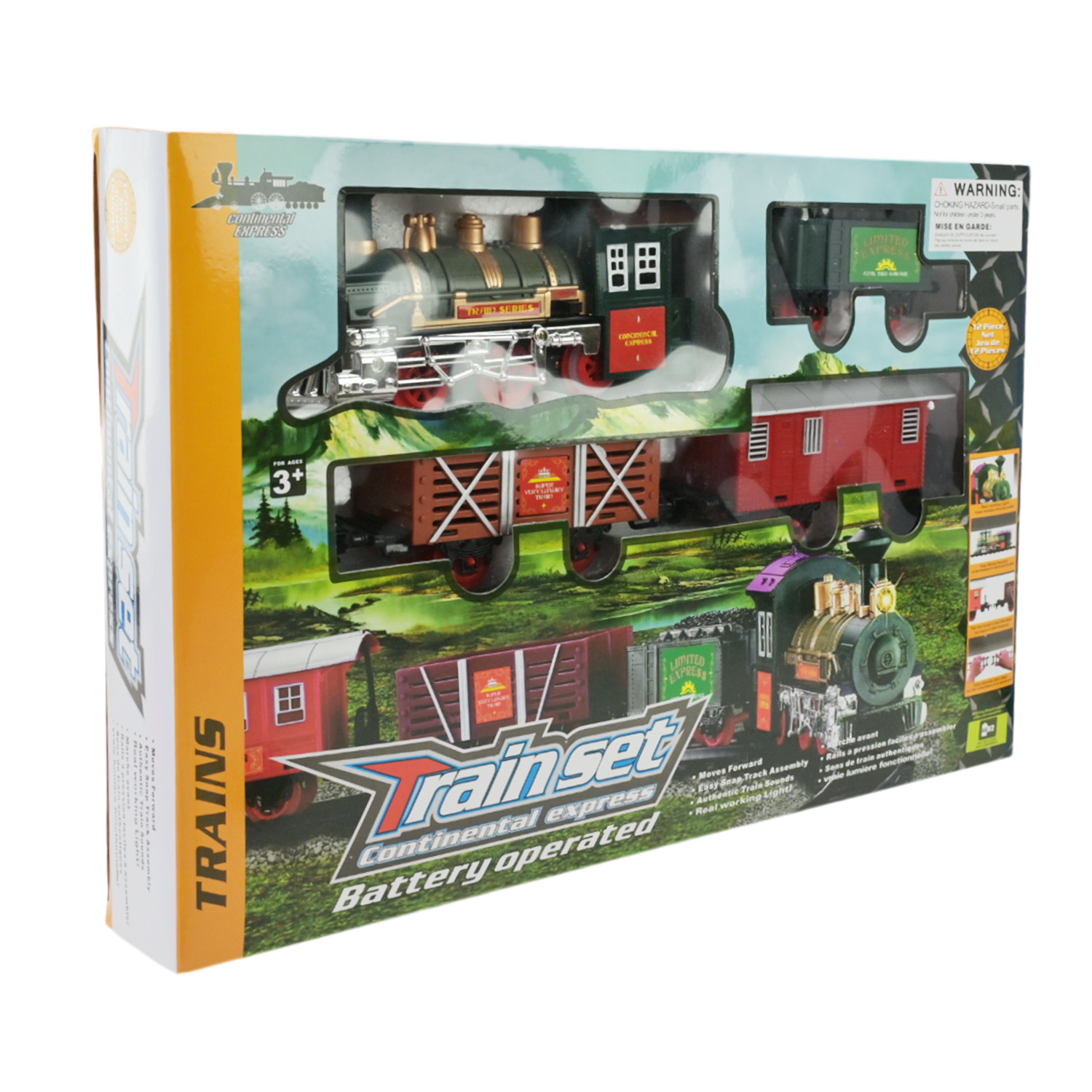 Залізниця 1229 (24шт) в кор. 40,7 * 27,8 * 6,2см