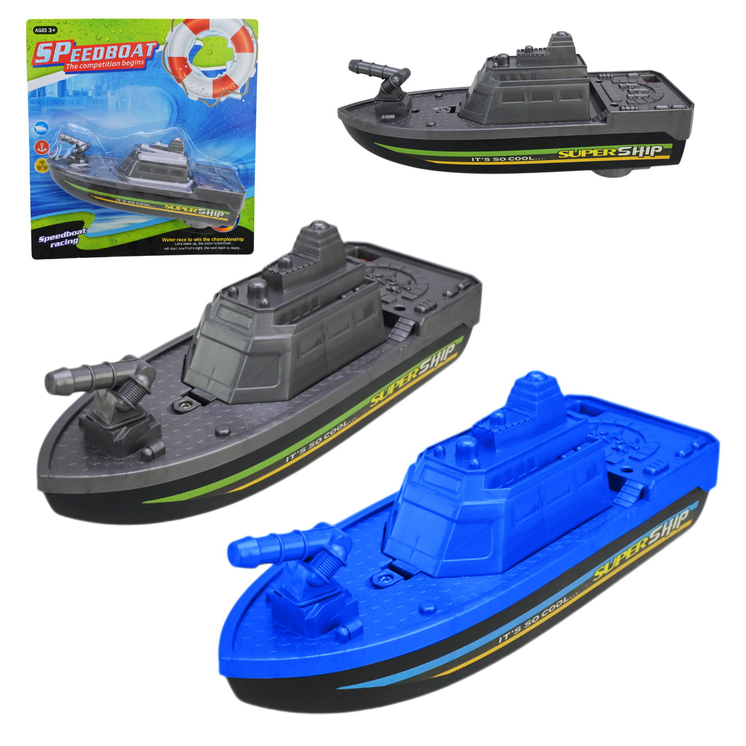 Катер арт. 3012 (144шт/2) 2 види, планш.26*25*6см