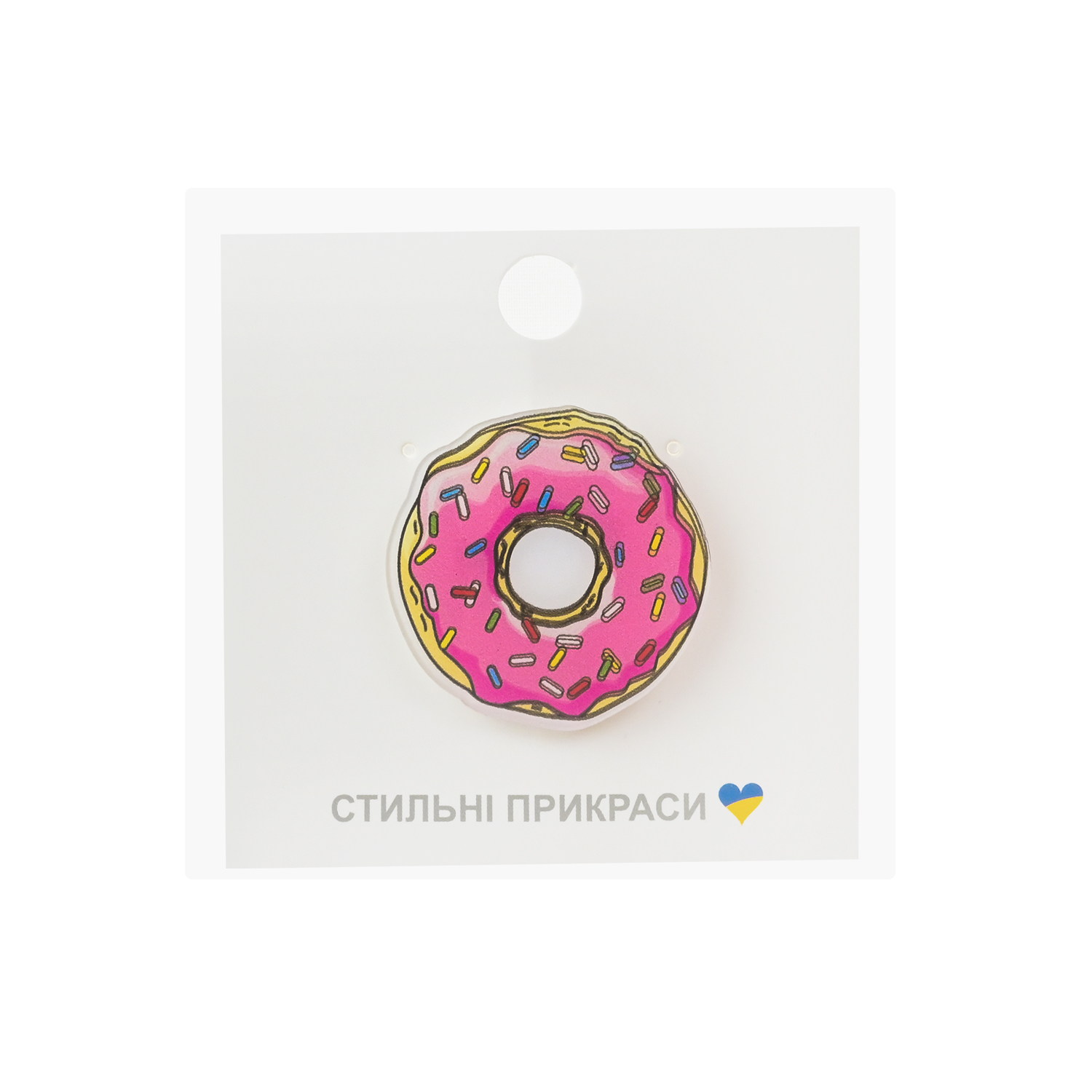 Аксесуари для дівчат арт. CN-123 (100шт) мікс видів, значки-піни, ціна за планшетку планш. 9*10 см у великому пакеті 30*12 см