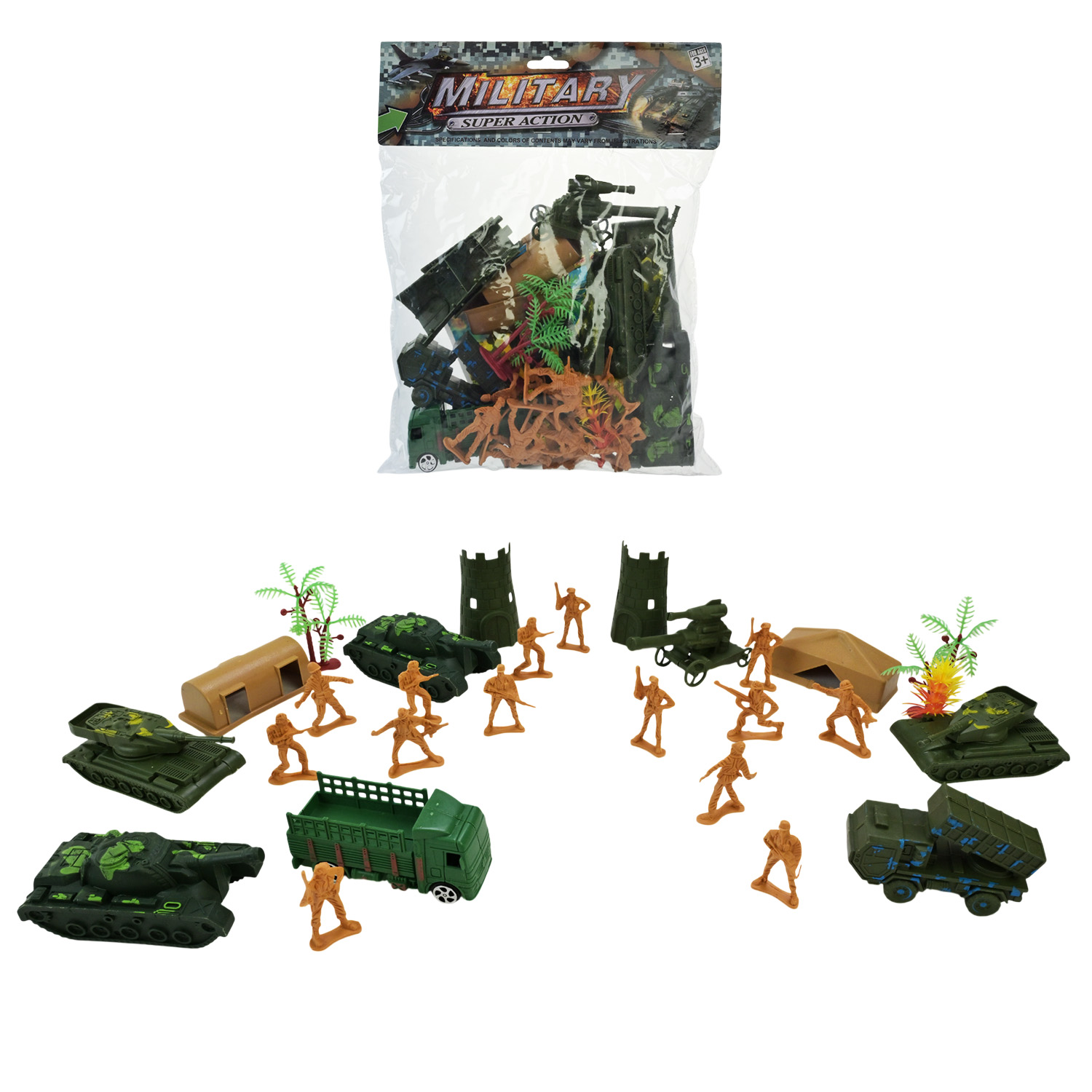 Військовий набір арт. 6288-M14 (144шт/2)    пакет 25*31*4,2