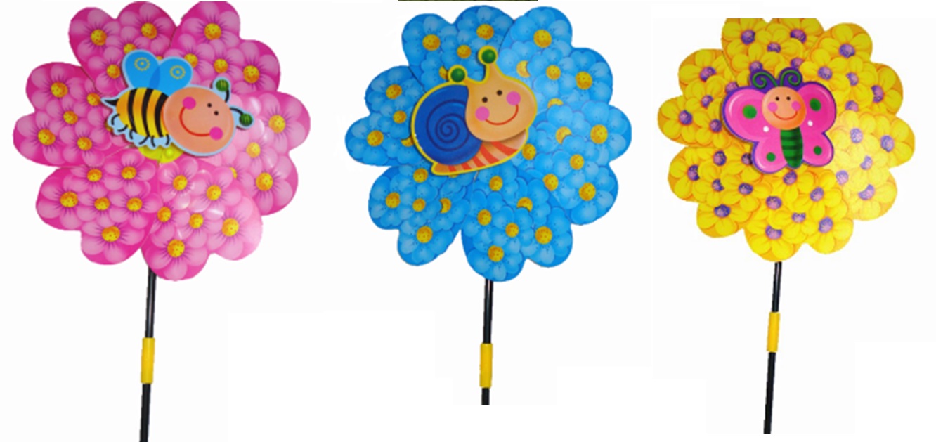 Вітрячок арт. V2203 (240шт/2) 25 см у пакеті, 3 види