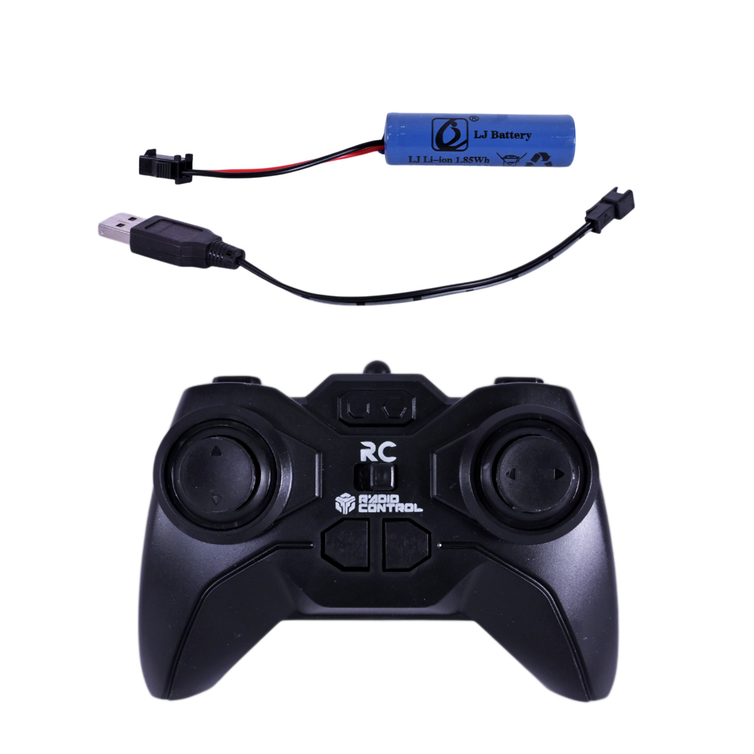 Машина р/к арт. 000-034 (36шт/2) акум.,2кольори, світло, usb-зарядка, короб. 26,5*17*16,8см