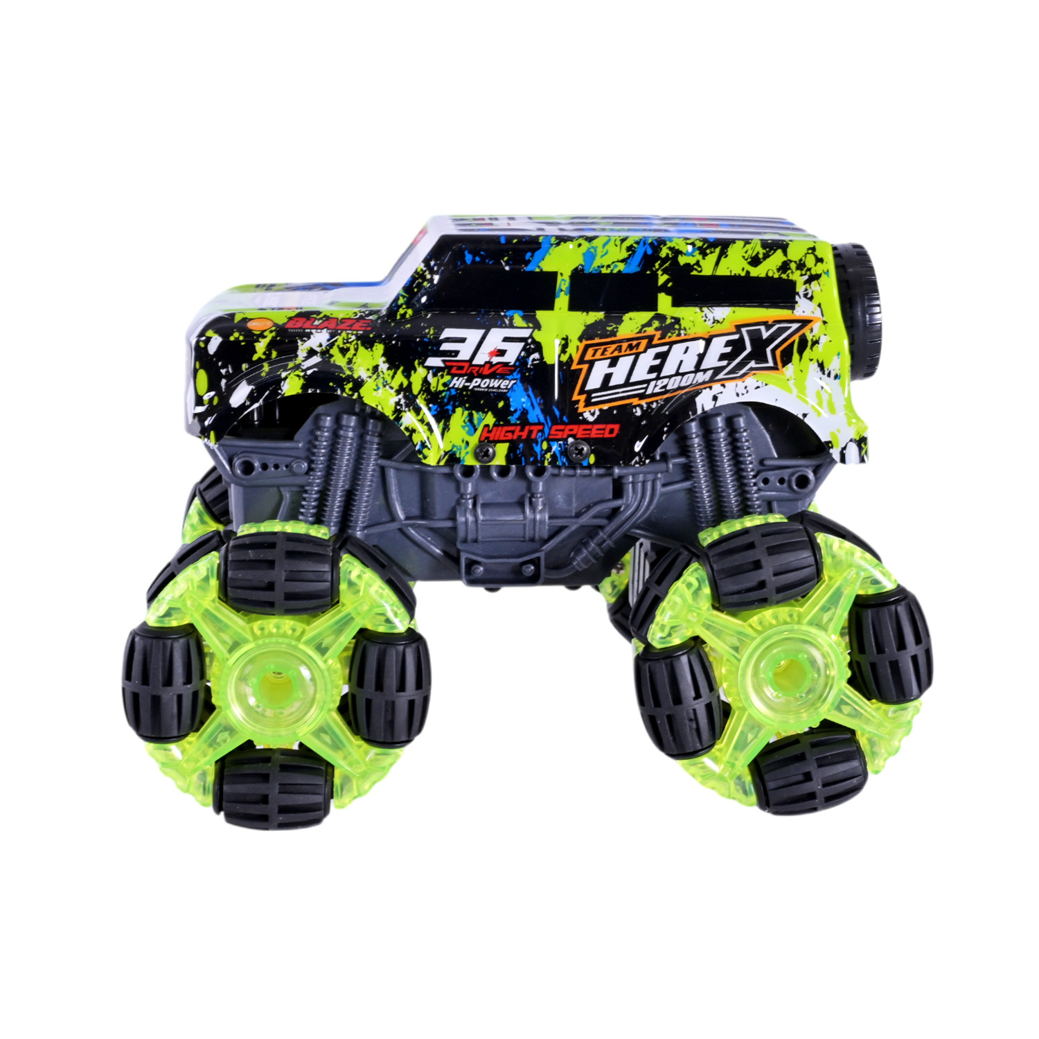 Машина р/к арт. 000-033 (36шт/2) акум.,2кольори, світло, usb-зарядка, короб. 26,5*17*16,8см