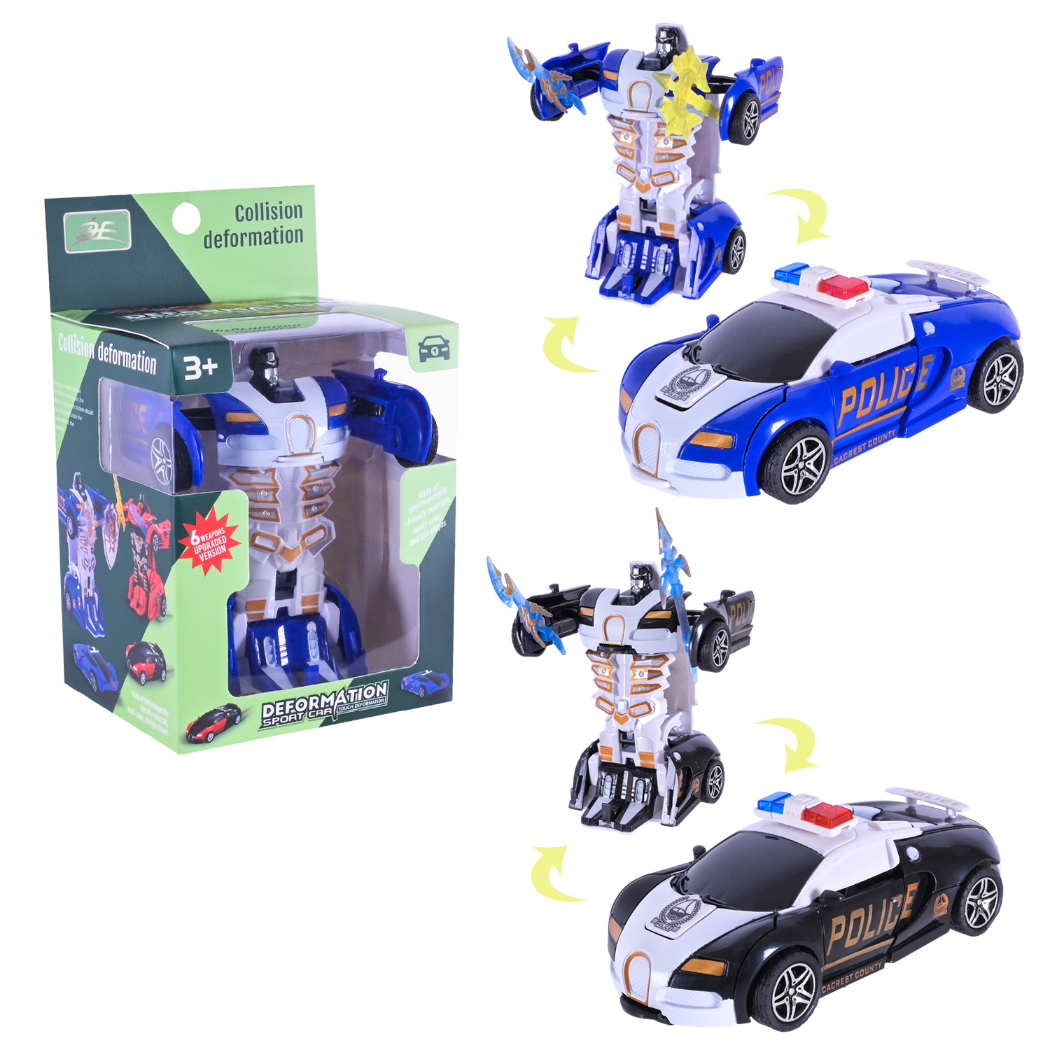 Робот  арт. B1528-2B (192шт/2) в коробке 17*11*9см