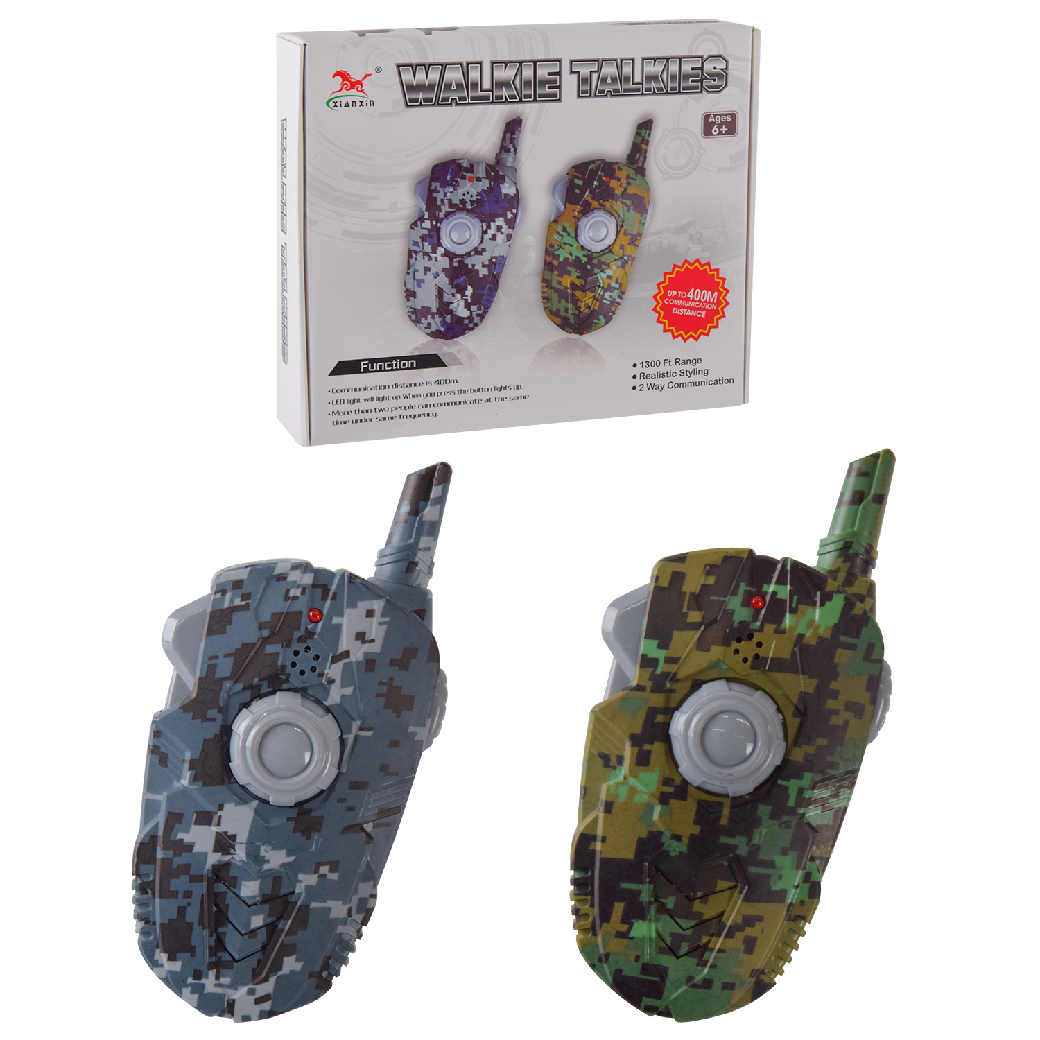 Рація арт. 178-32 (96шт/4) батар. короб. 18.5*15.3*4.2см