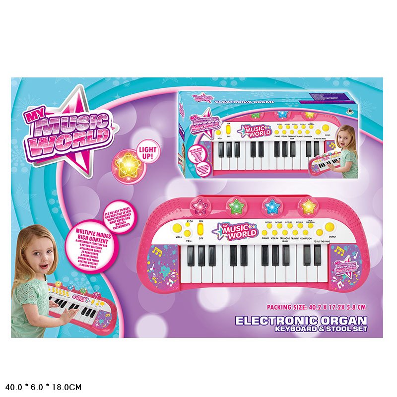 Піаніно арт. MY66311G-S (60шт/2) р-р 40,2*5,8*17,2см, короб.40*6*18см