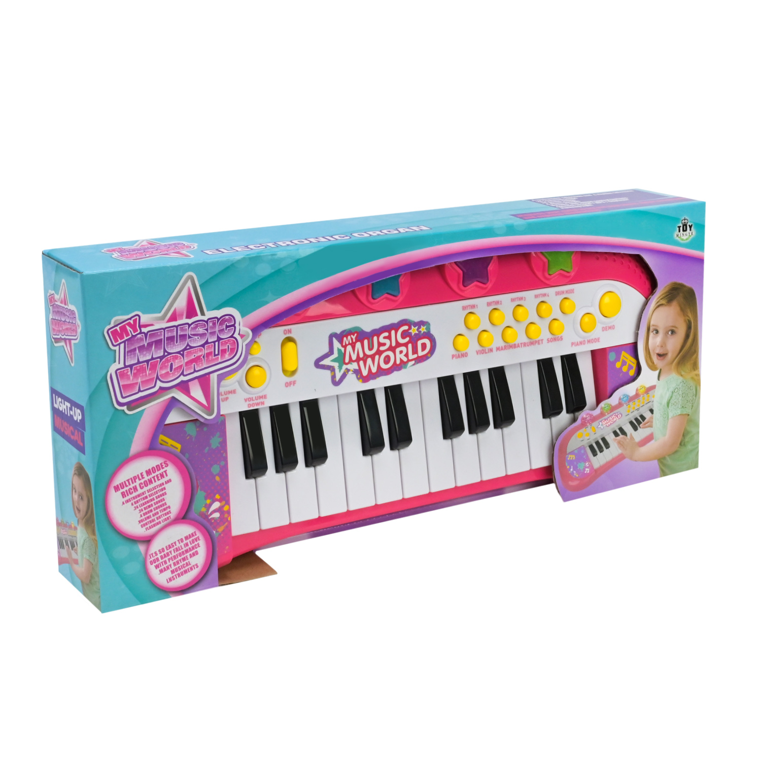 Піаніно арт. MY66311G-S (60шт/2) р-р 40,2*5,8*17,2см, короб.40*6*18см