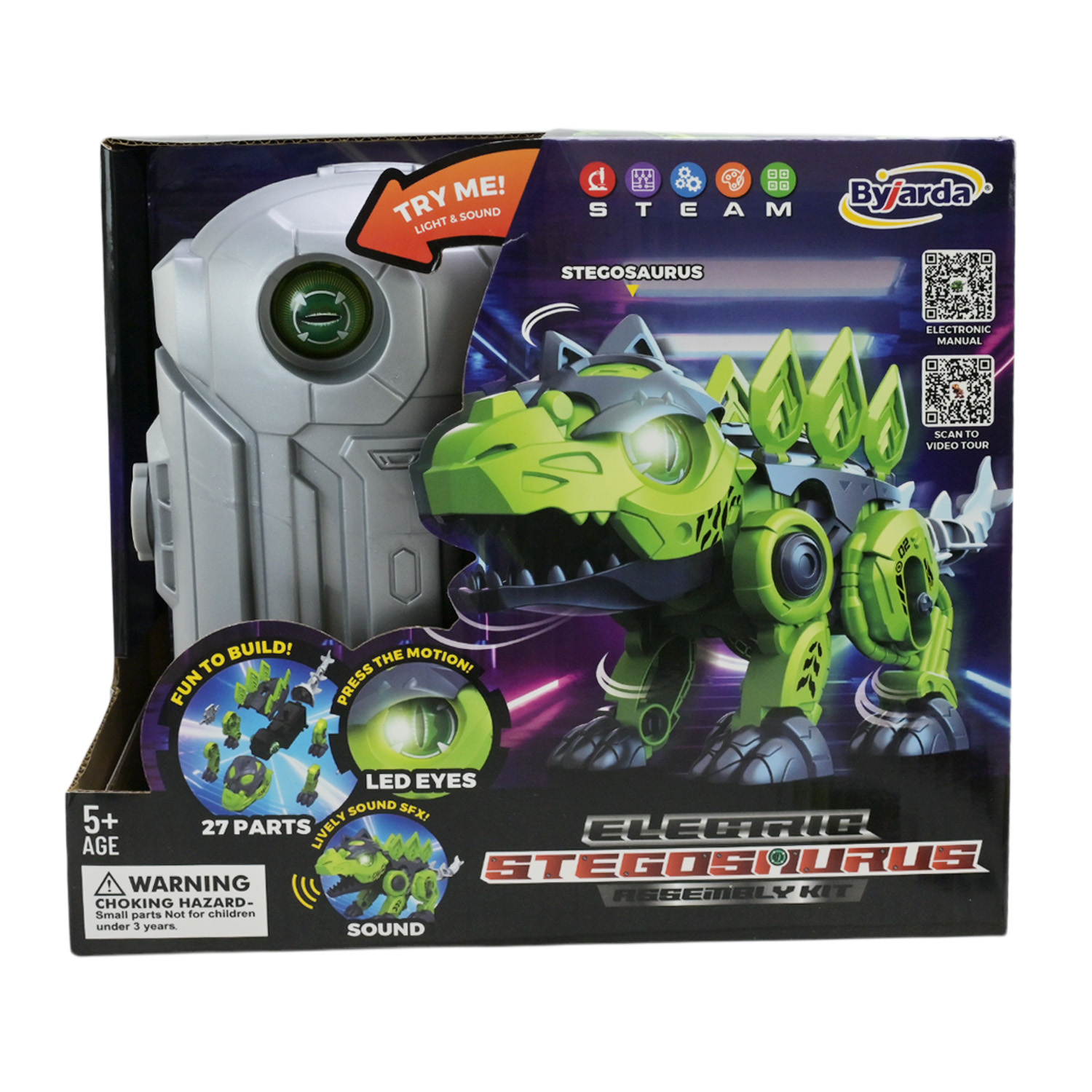 Динозавр арт. KL0203-1 (36шт/2) батар світло,звук короб. 23*13,5*20,5см