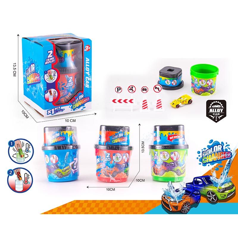 Машина метал арт. 2024-1 (180шт/2)   3види, змінює колір, короб. 10*10*13,5см